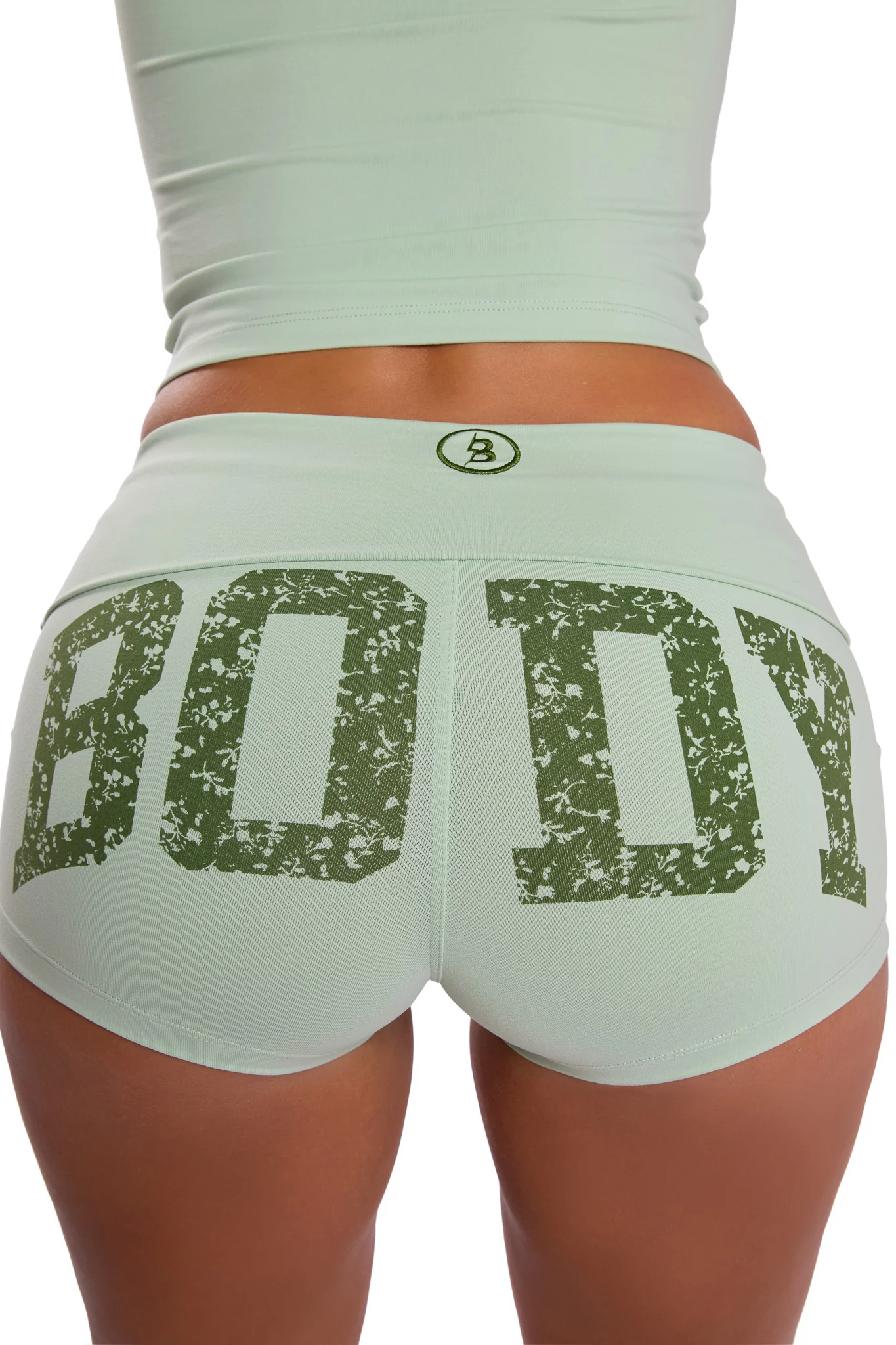 BB YOGA SHORTS (MINT GREEN)