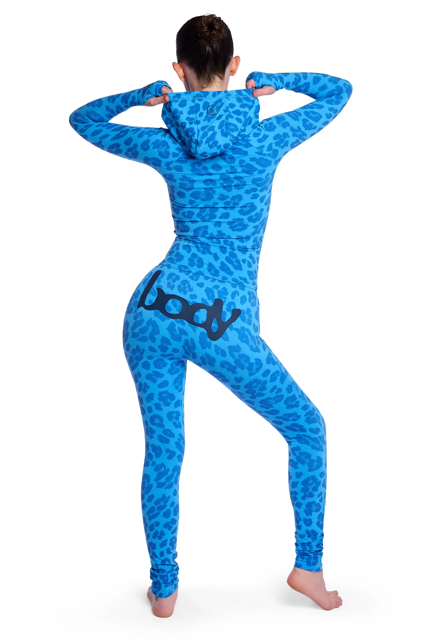 BASICS ULTRA LOW-RISE LEGGINGS 2.0 (ELECTRIC BLUE/BLACK)