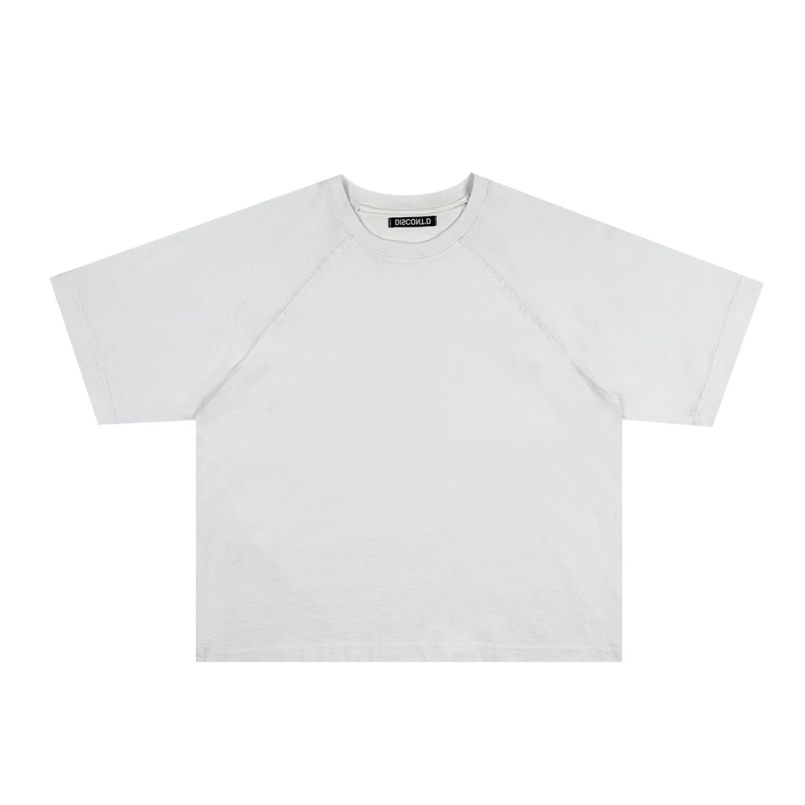 White Raglan Tee