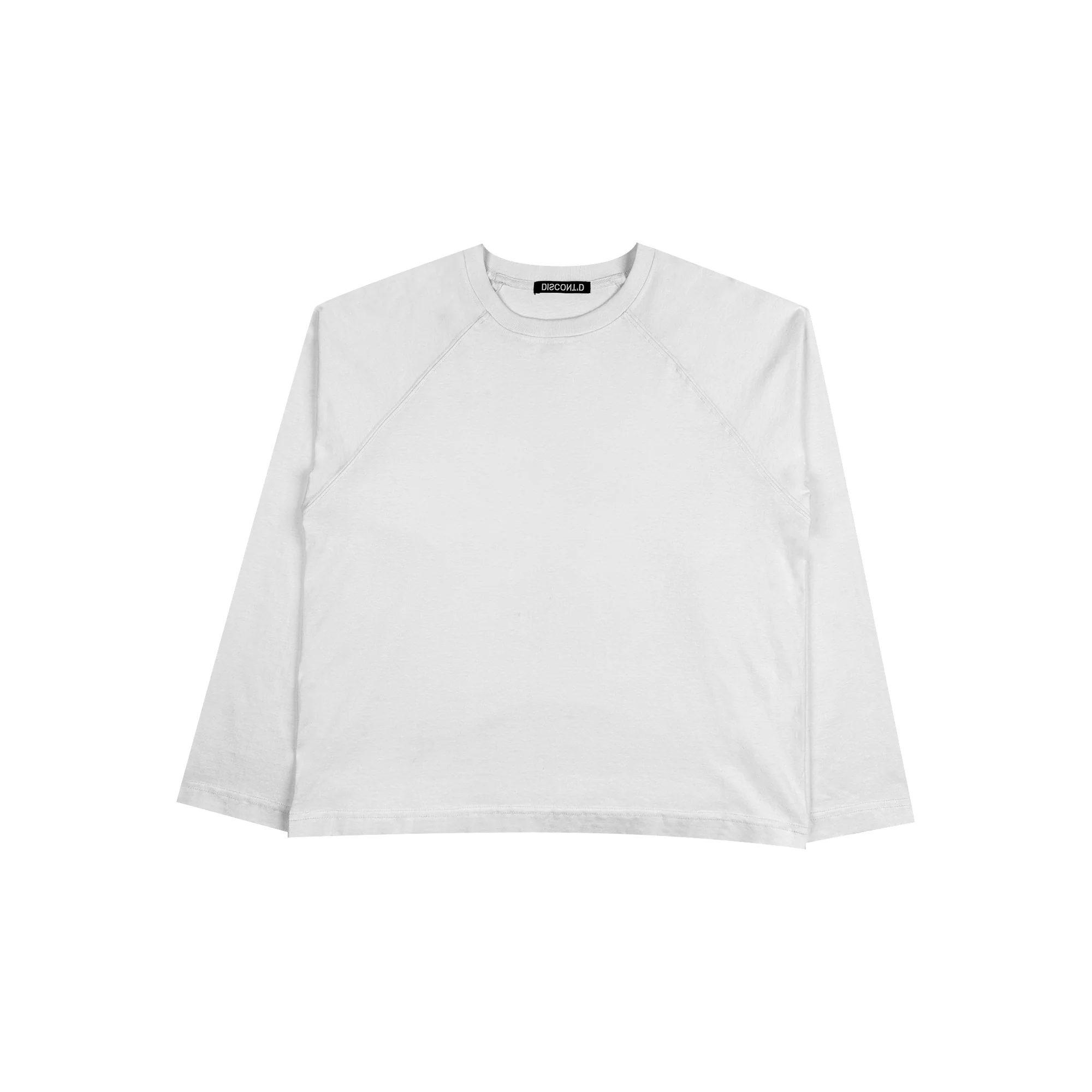 White L/S Raglan Tee