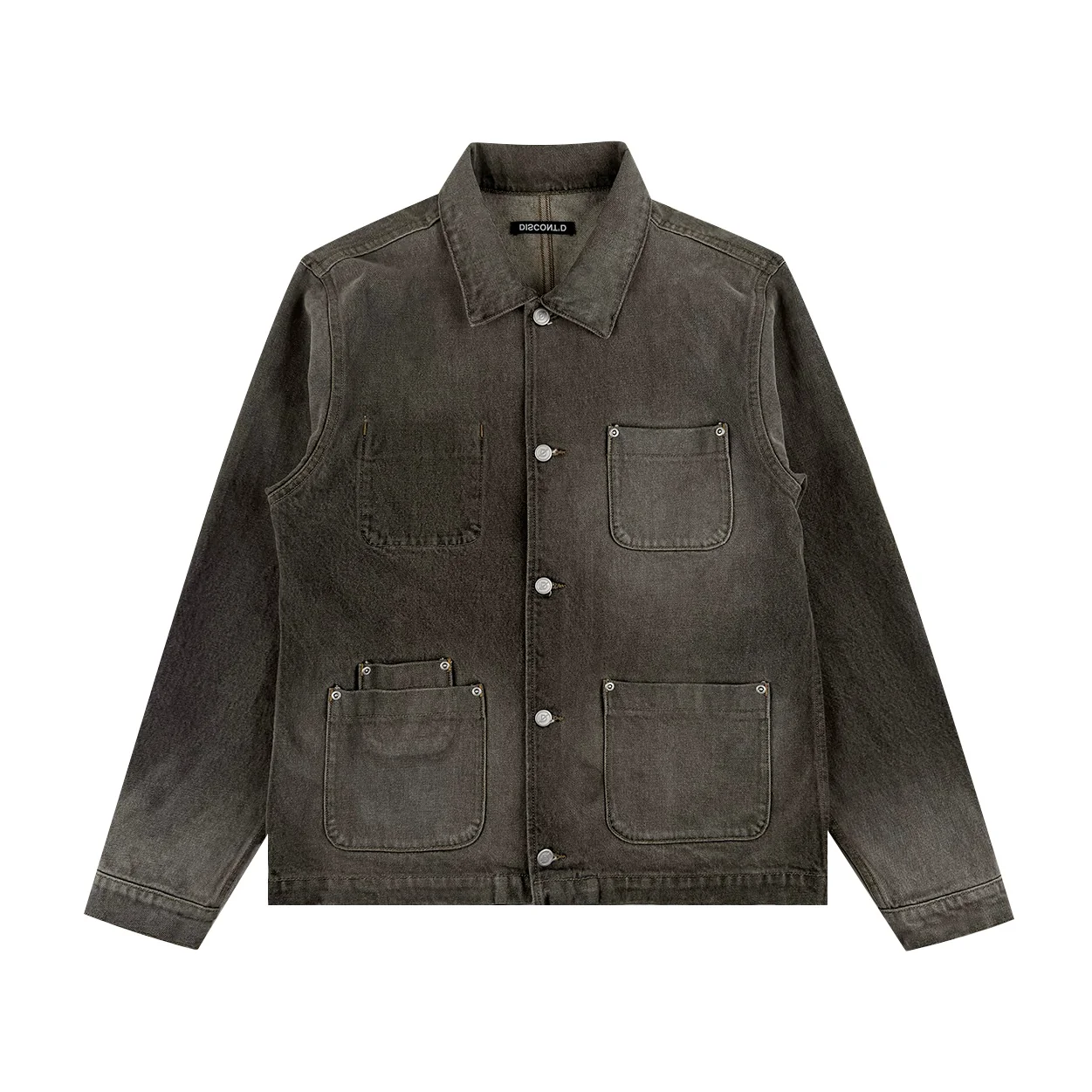 Bistre Denim Chore Coat