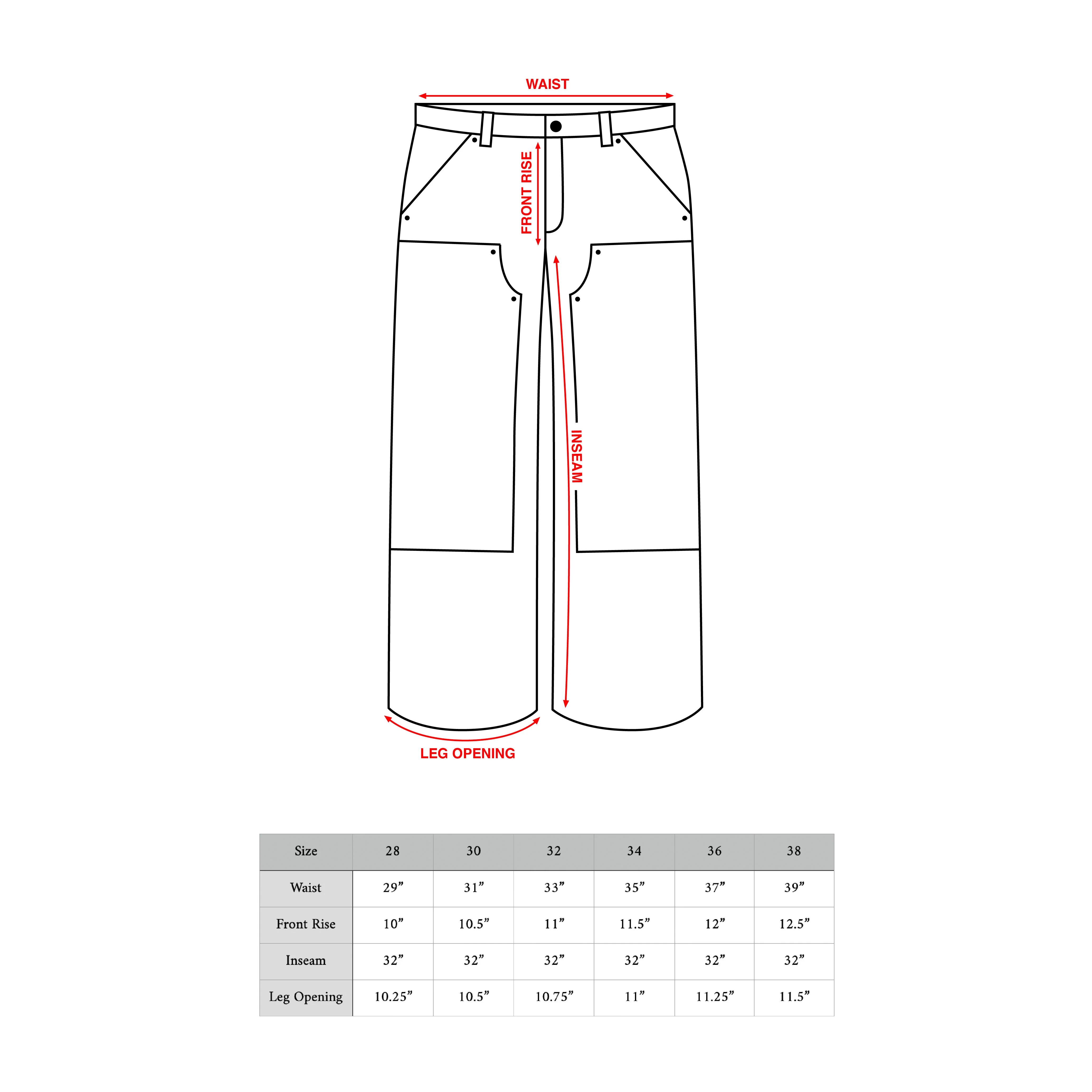 Charcoal Denim Double Knee