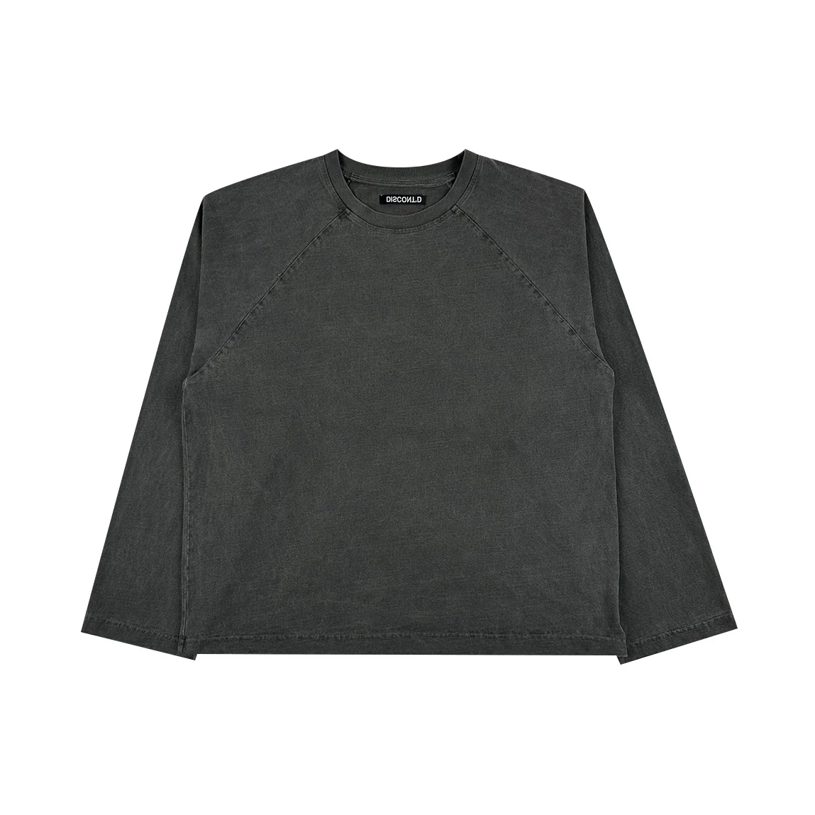 Charcoal L/S Raglan Tee