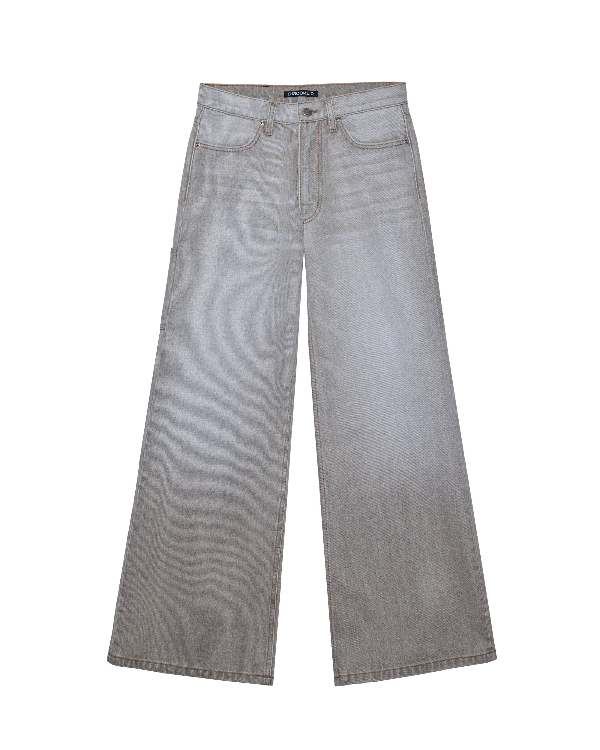 Bleach Flared Denim
