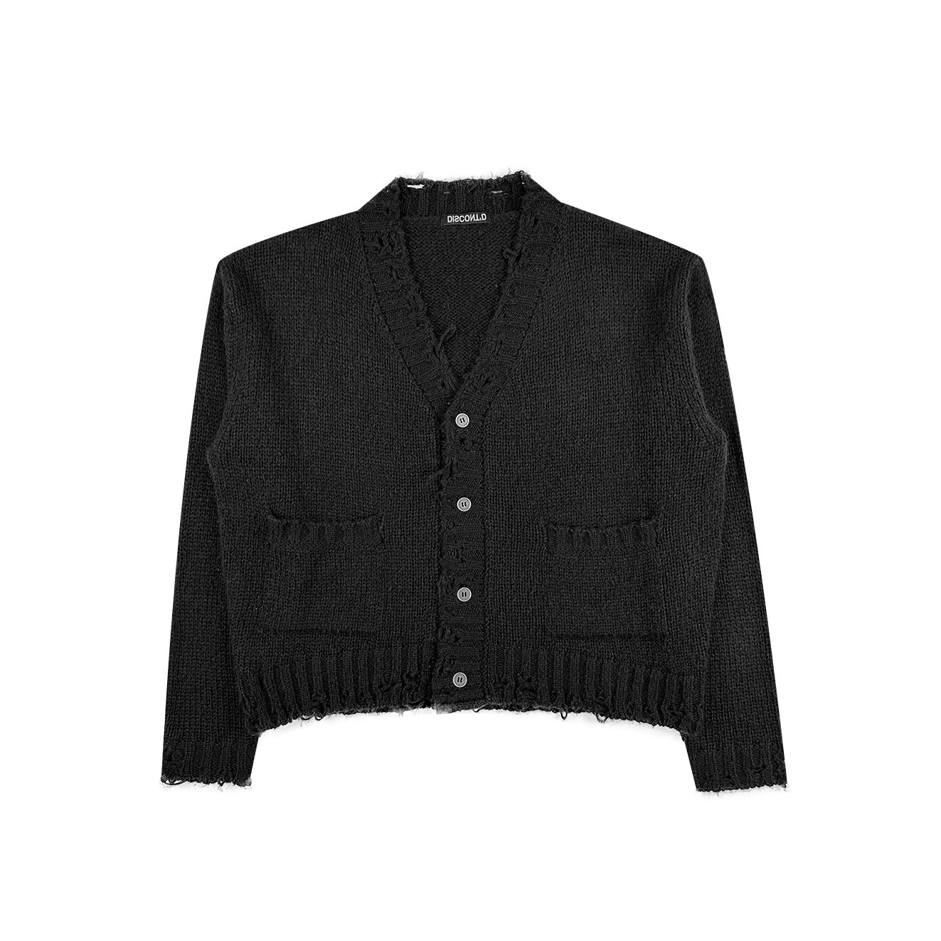 Black Knit Cardigan