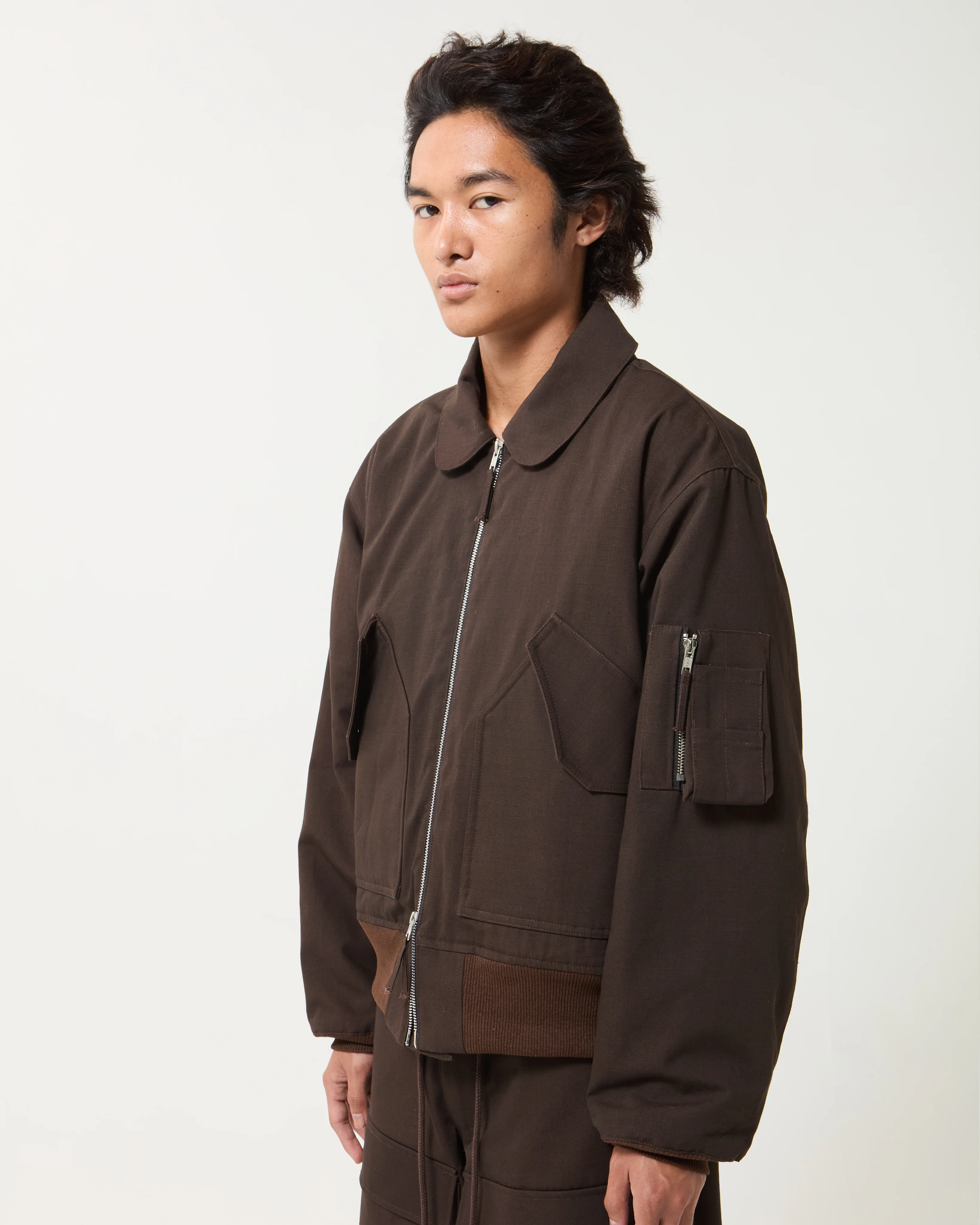 Brown Bomber Jacket