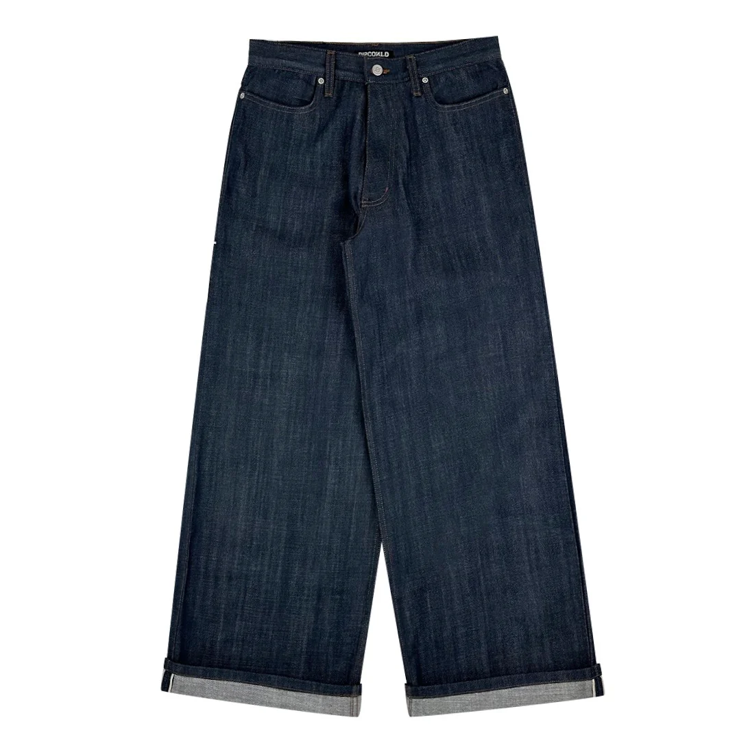 Indigo Selvedge Baggy Denim V2