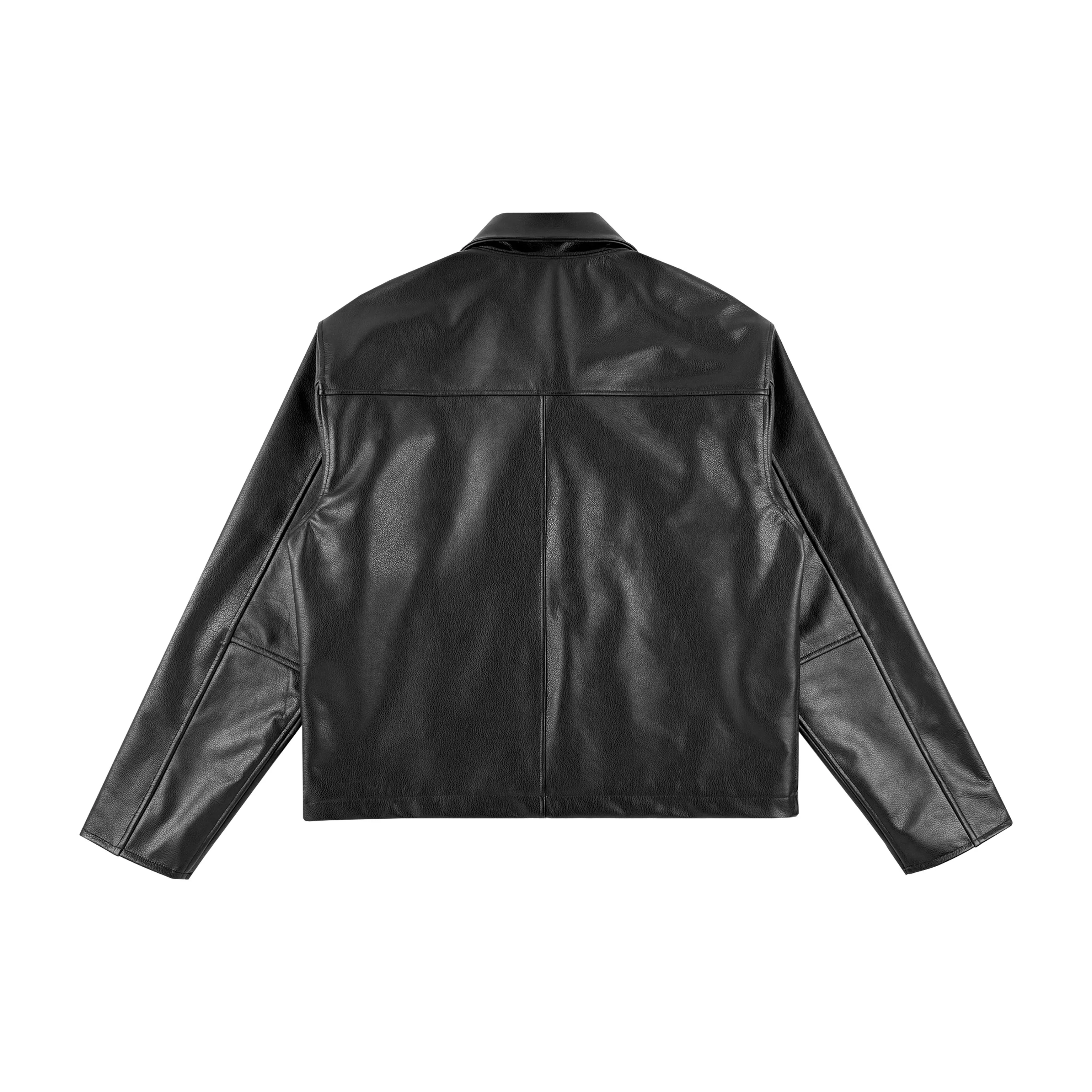 Leather Field Jacket