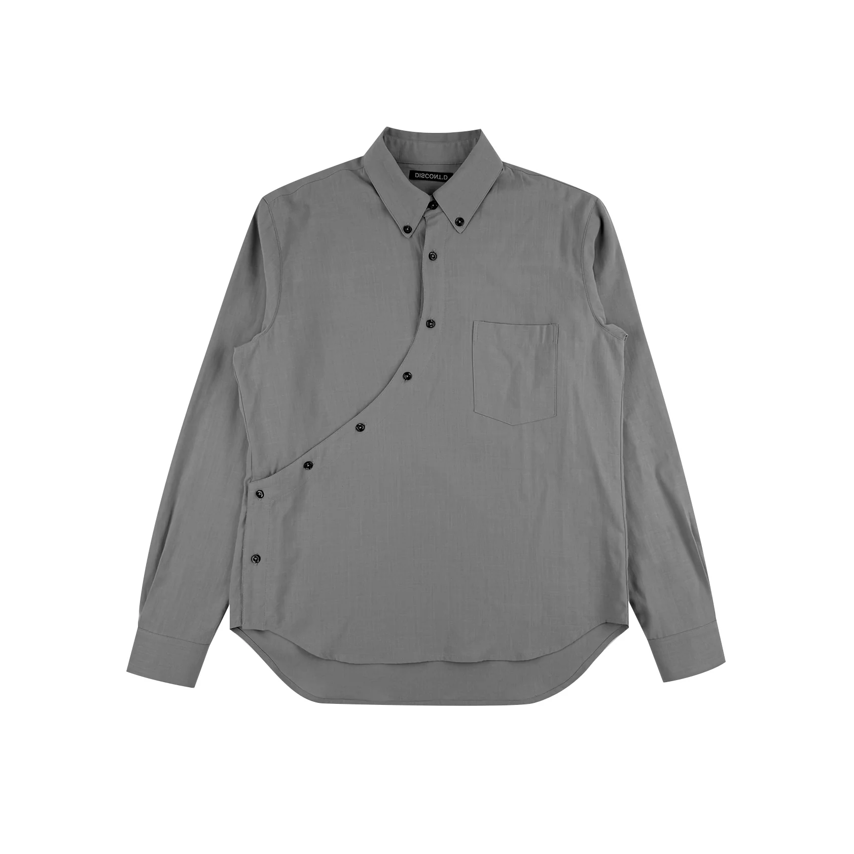 Asymmetrical Button Down