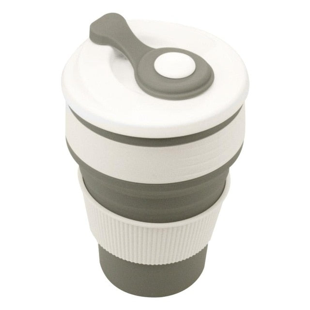 Silicone coffee cup