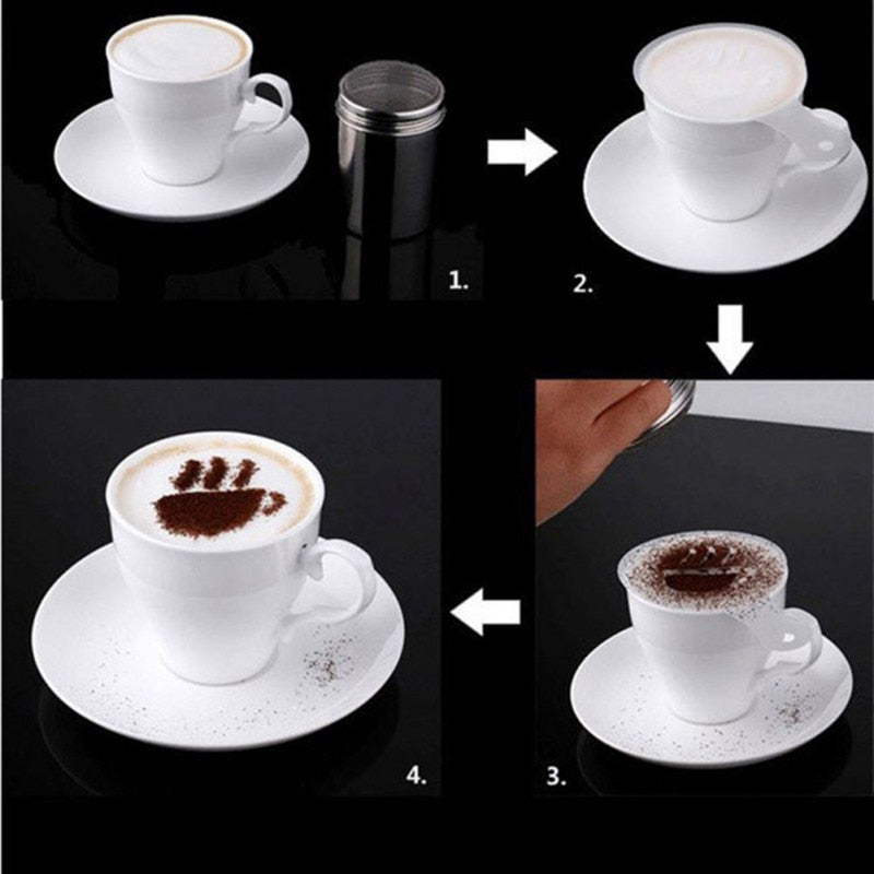 Coffee drawing mould