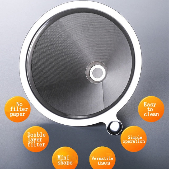 Glass coffee filter pot