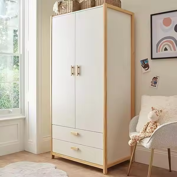 OEM モダン 2ドア ベース材無し木製本棚 収納ラック 寝室用 リビングルーム用 公寓向け