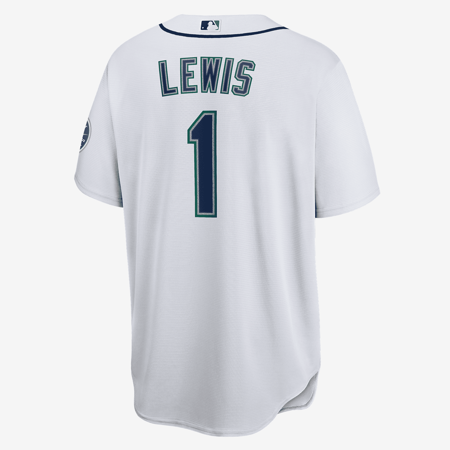 MLB Seattle Mariners (Kyle Lewis) Men's Replica Baseball Jersey - White