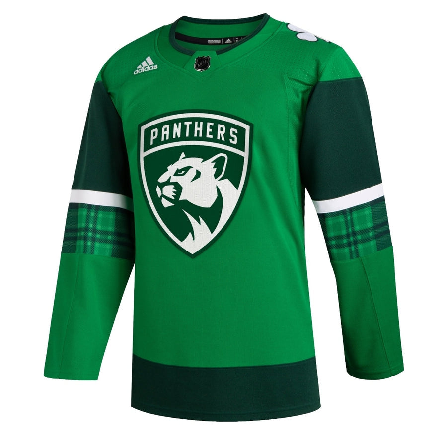 Florida Panthers adidas St. Patrick's Day Authentic Jersey Fan Gear