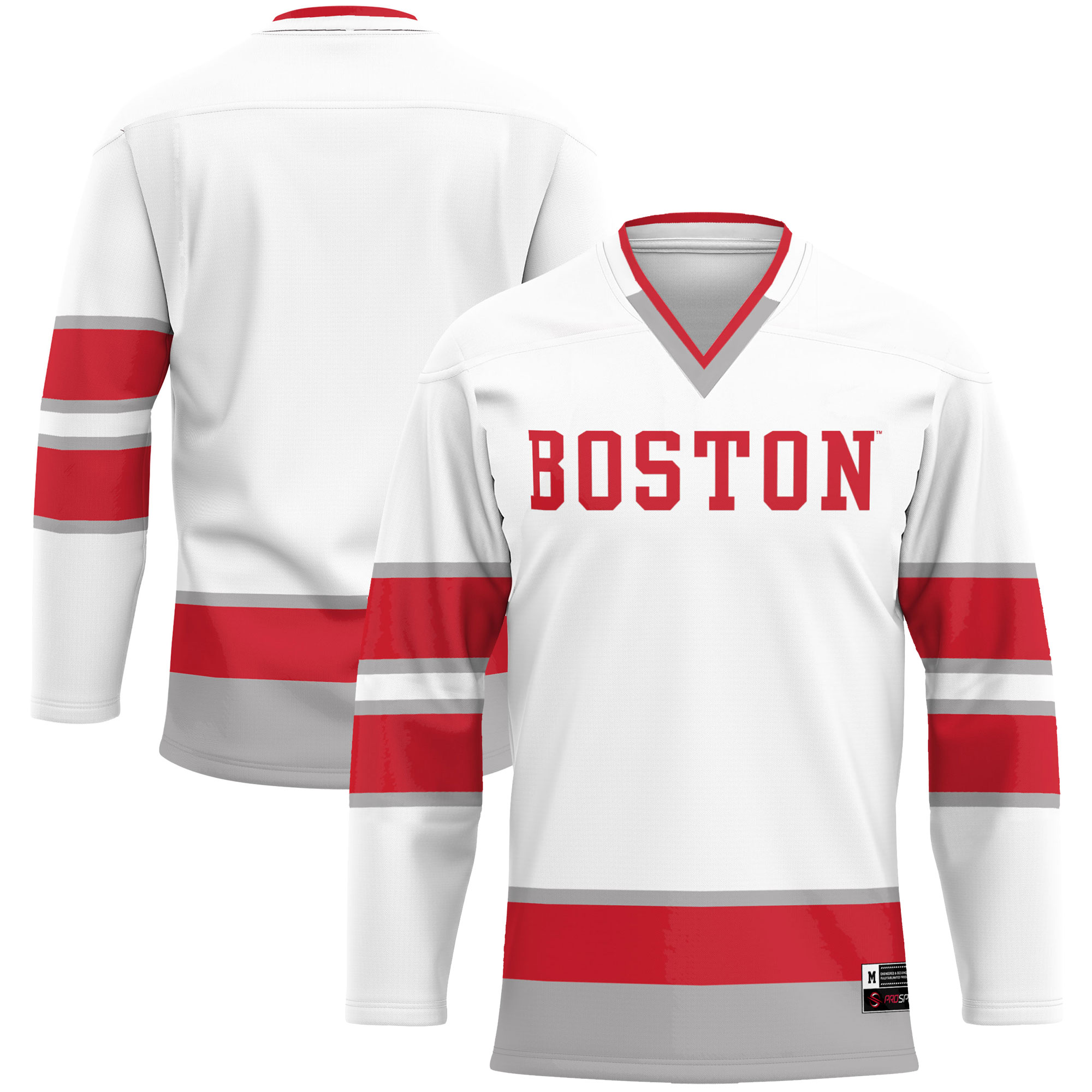 Boston University Hockey Jersey - White
