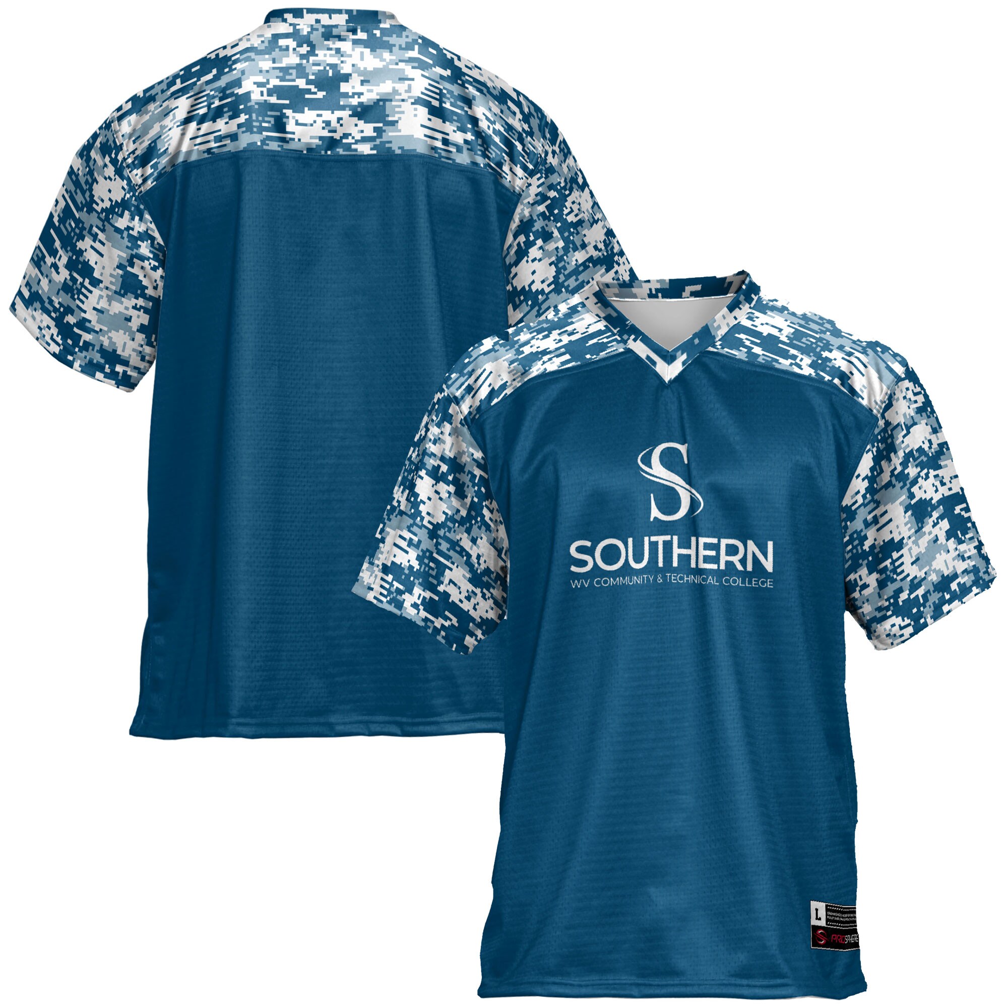 Southern West Virginia Community and Technical College ProSphere Football Jersey - Blue