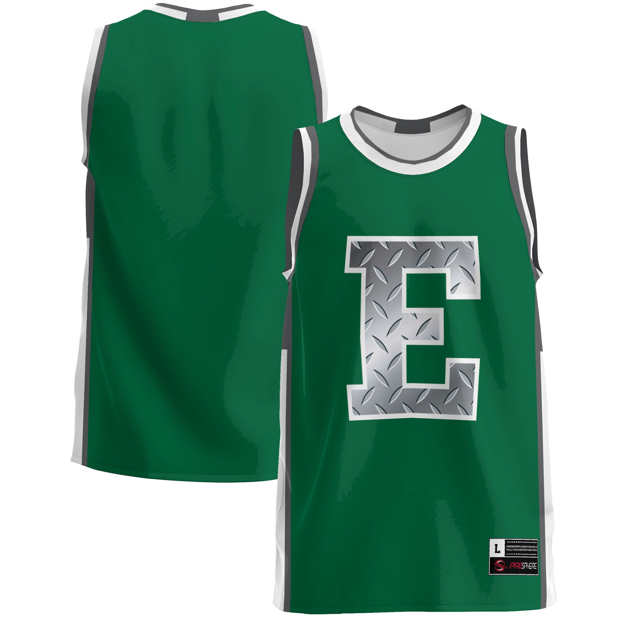 Eastern Michigan Eagles Basketball Jersey - Green