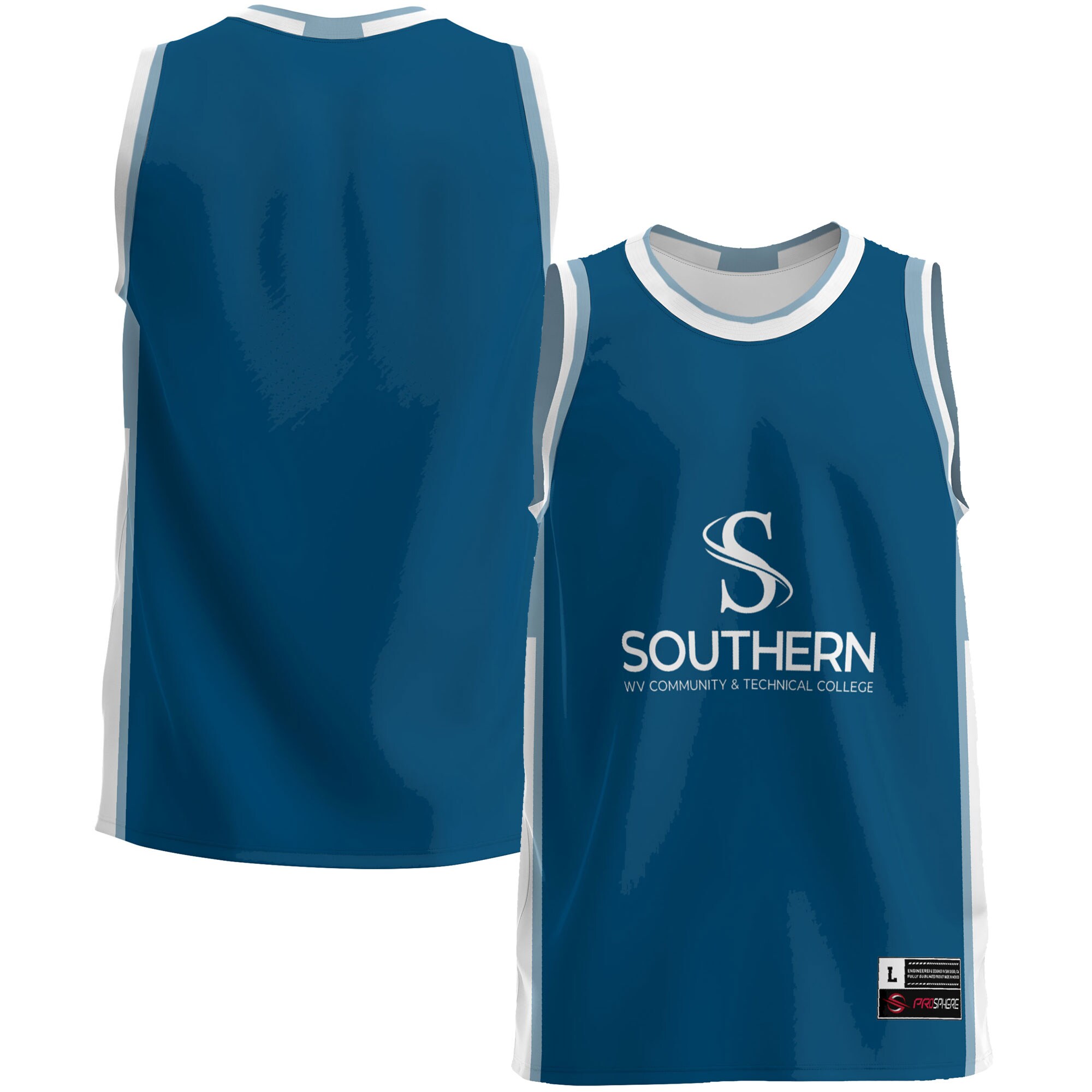 Southern West Virginia Community and Technical College ProSphere Basketball Jersey - Blue