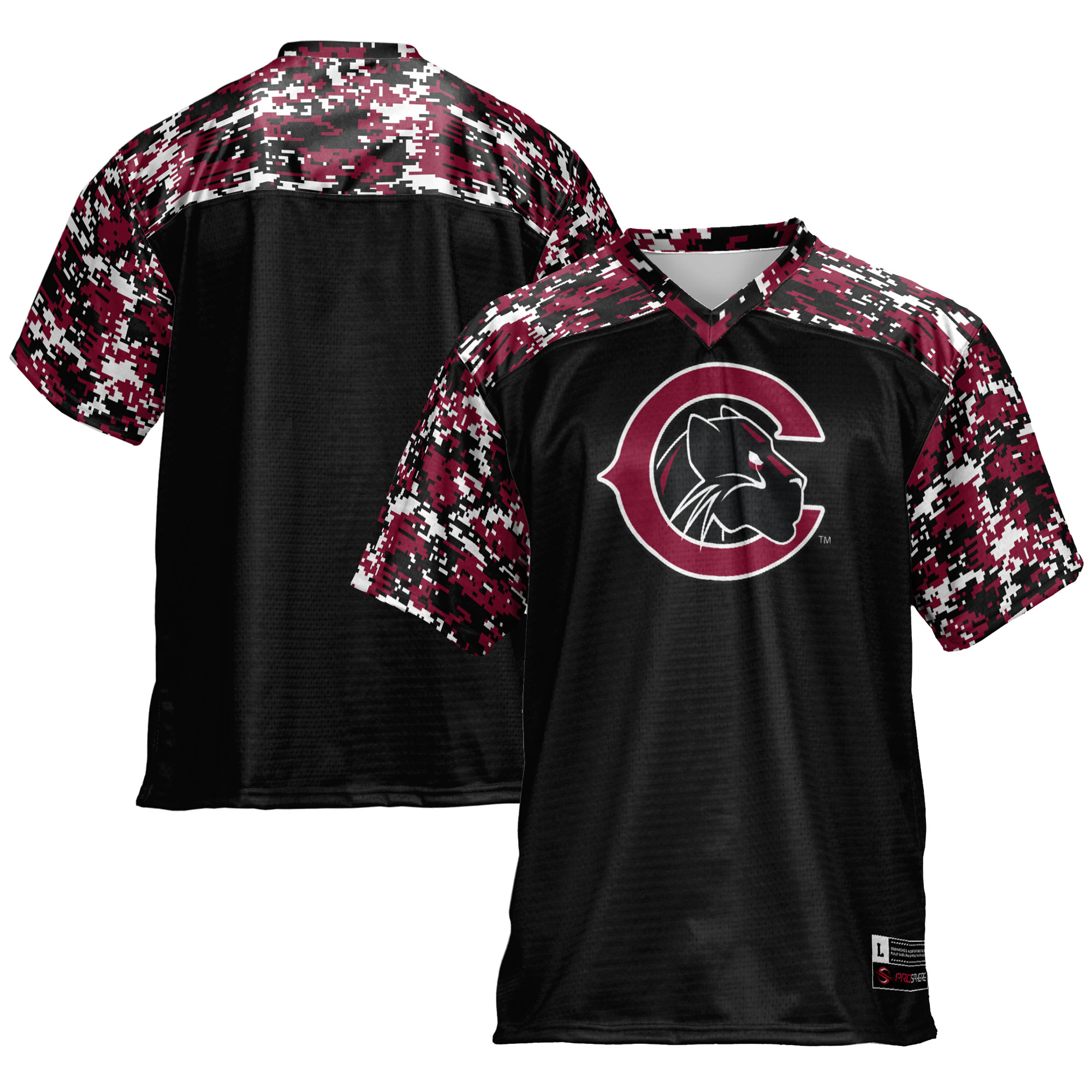 Chapman Panthers Football Jersey - Black
