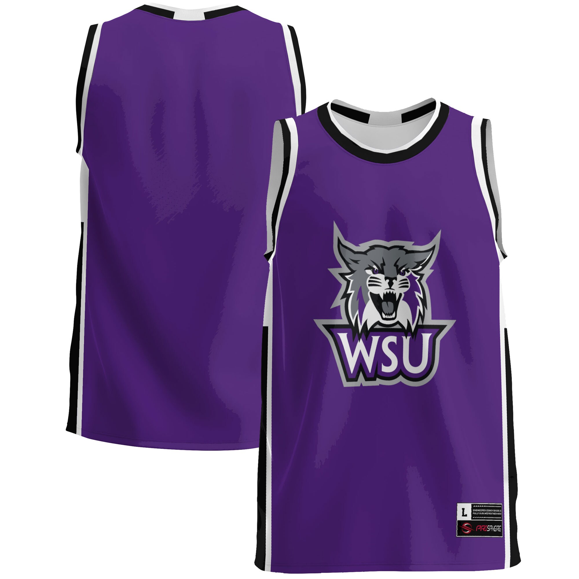 Weber State Wildcats Basketball Jersey - Purple