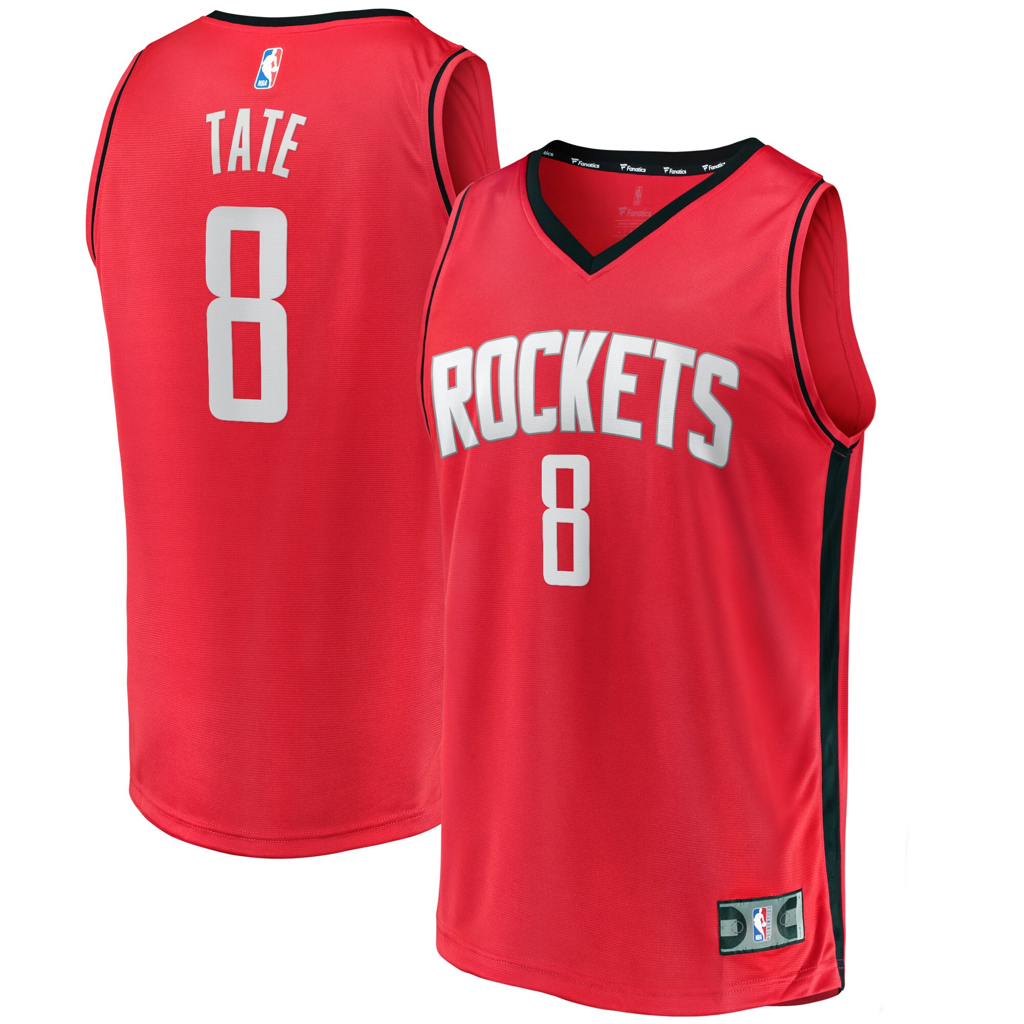 Jae'Sean Tate Houston Rockets Fanatics Branded 2021/22 Fast Break Replica Jersey - Icon Edition - Red