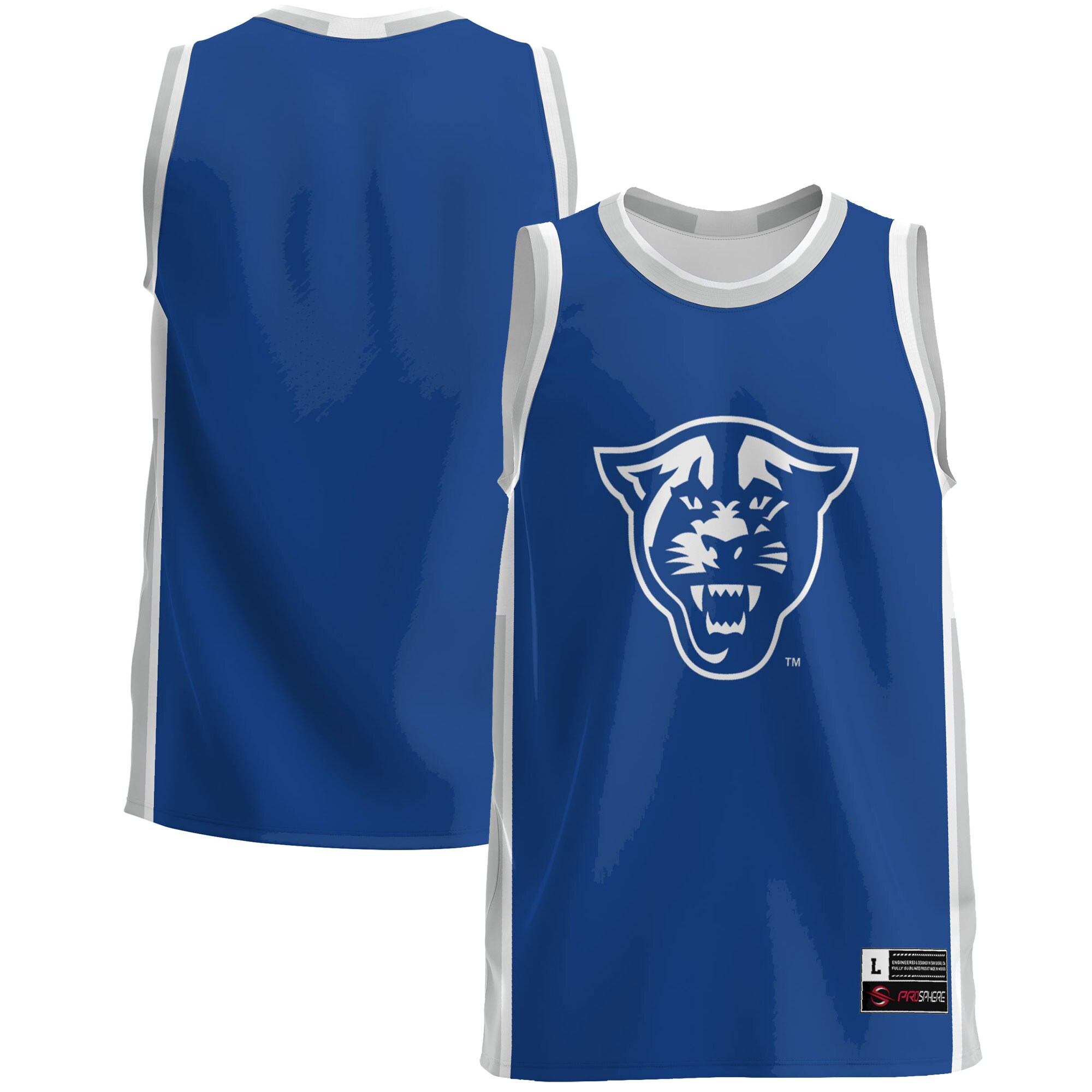 Georgia State Panthers Basketball Jersey - Royal