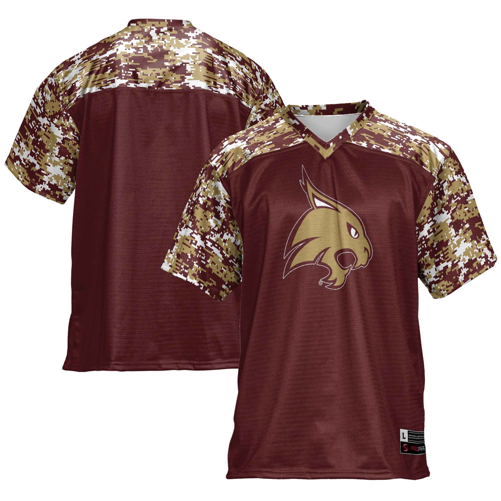 Texas State Bobcats Football Jersey - Maroon