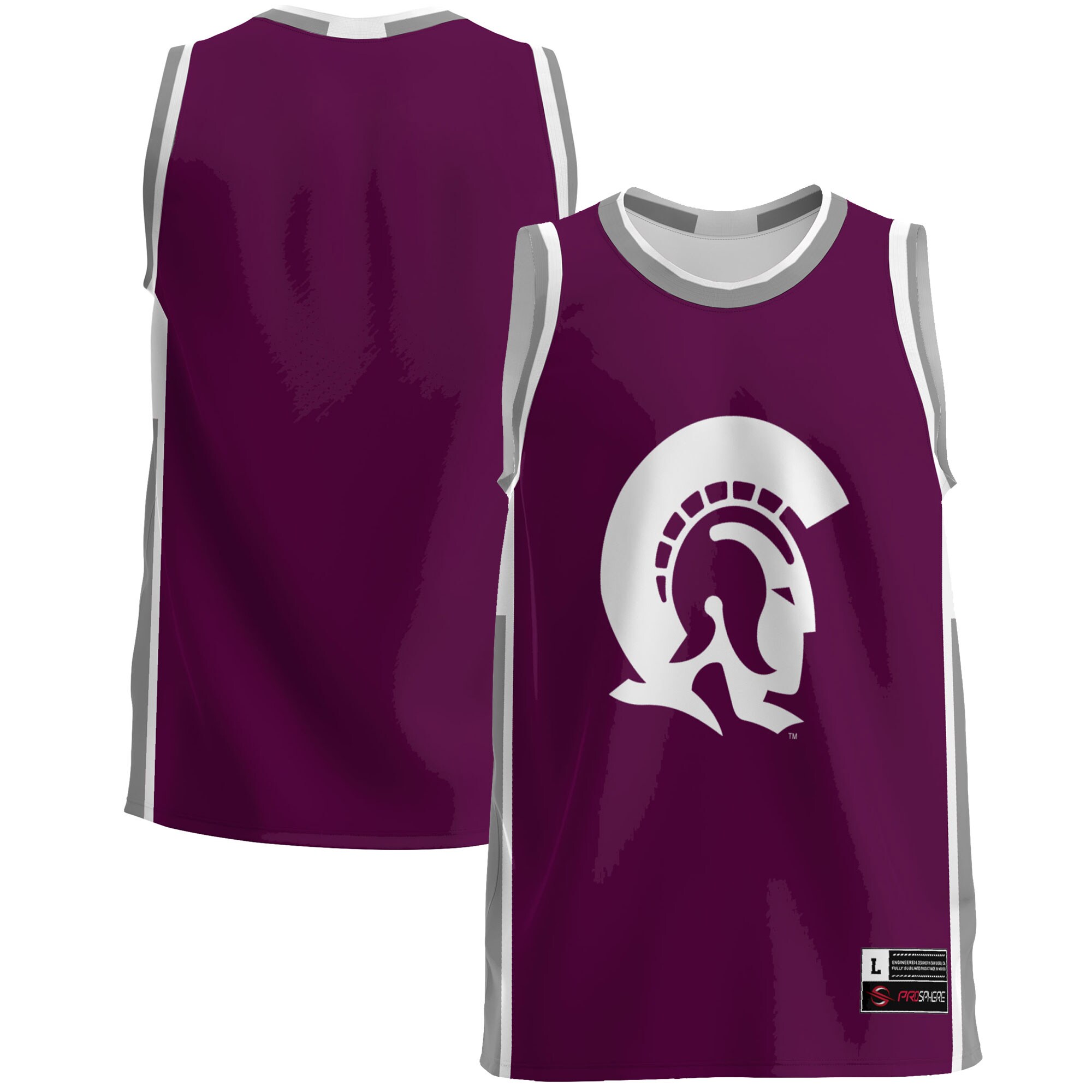 Arkansas Little Rock Trojans Basketball Jersey - Maroon