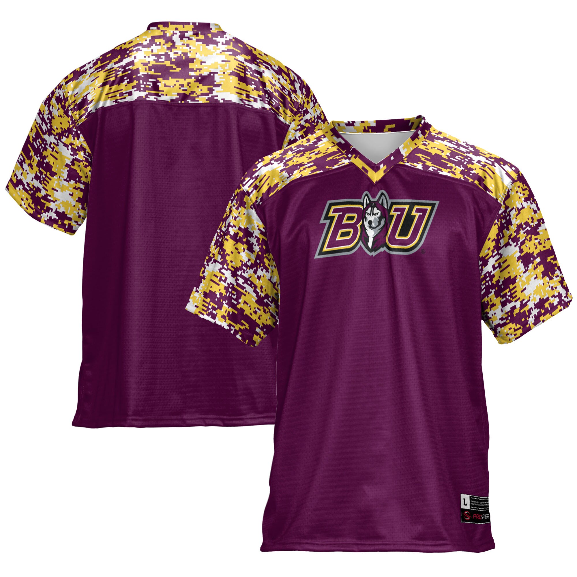 Bloomsburg Huskies Football Jersey - Maroon