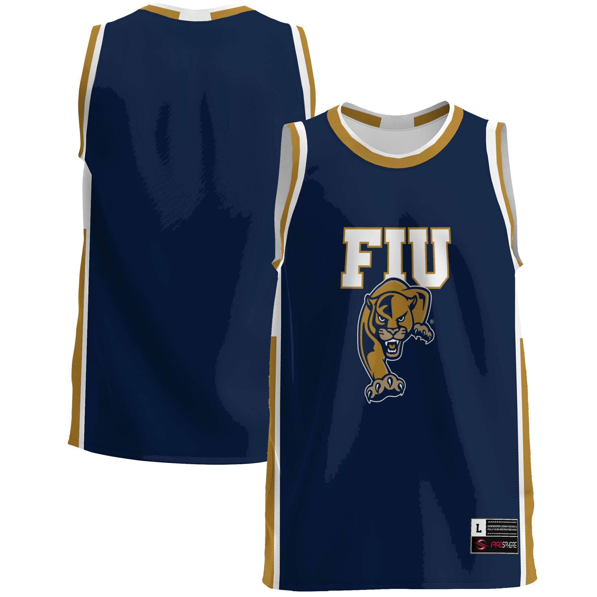 FIU Panthers Basketball Jersey - Navy
