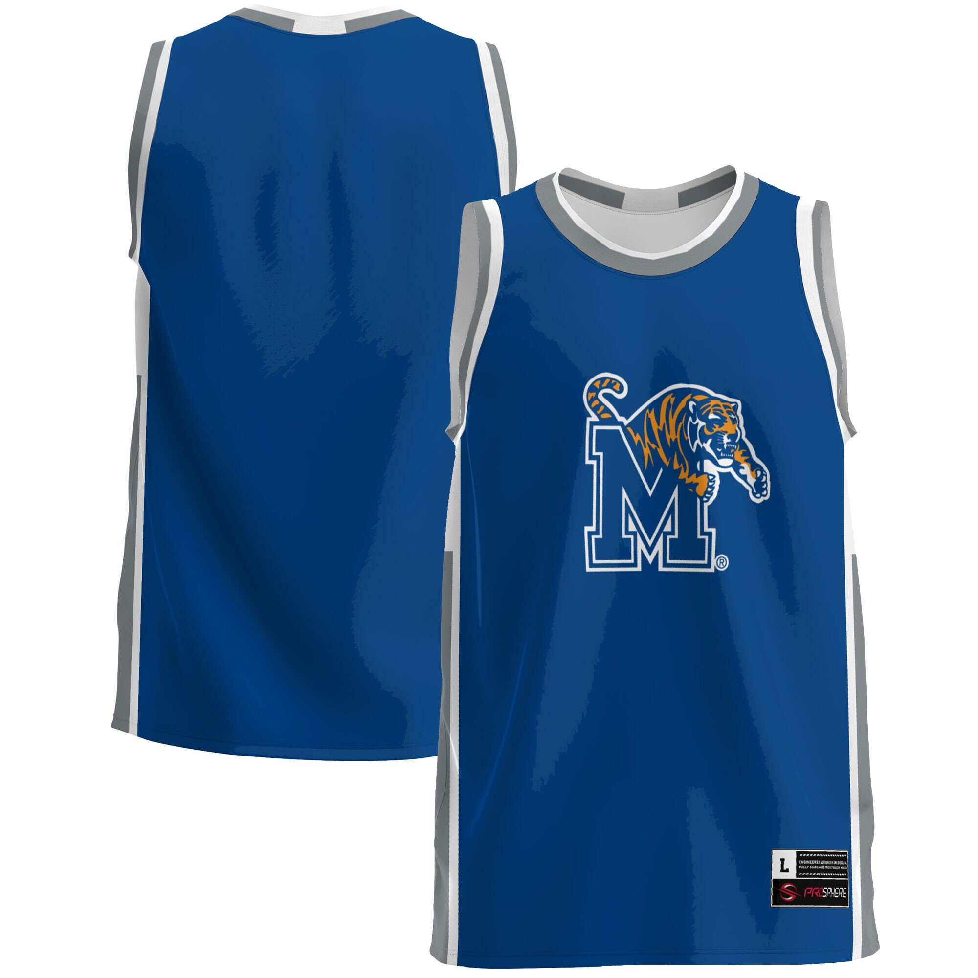 Memphis Tigers Basketball Jersey - Royal