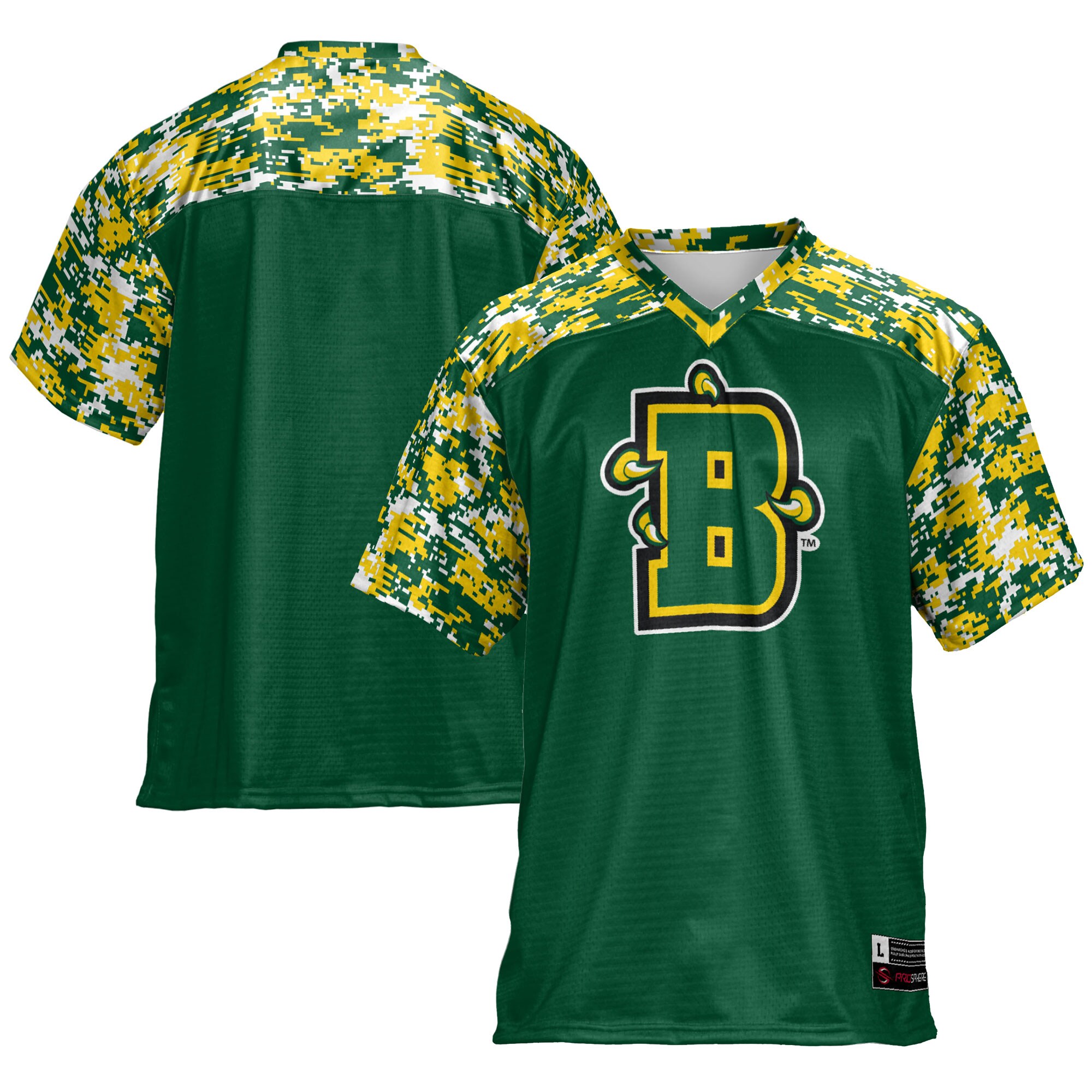 SUNY Brockport Golden Eagles Football Jersey - Green