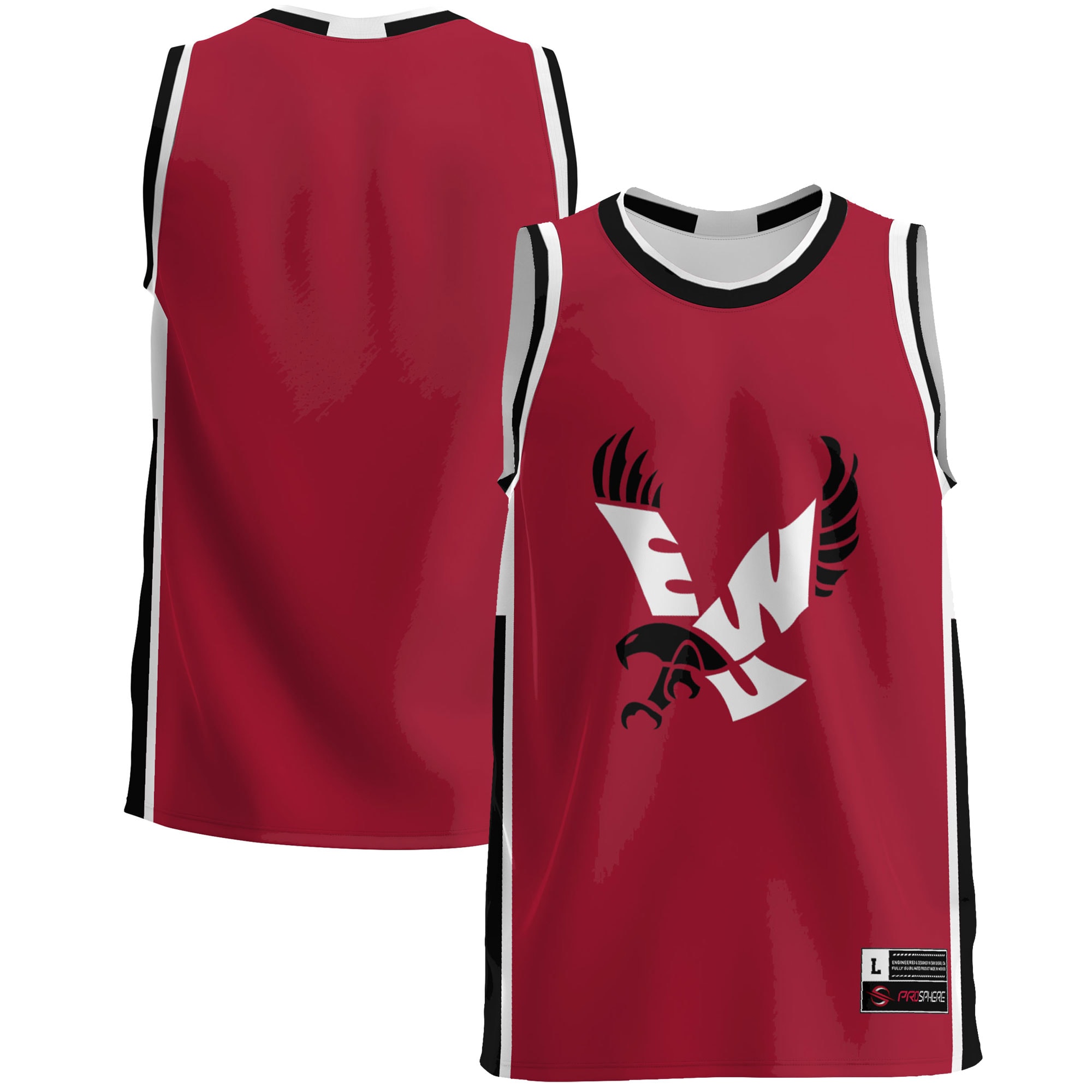 Eastern Washington Eagles Basketball Jersey - Red