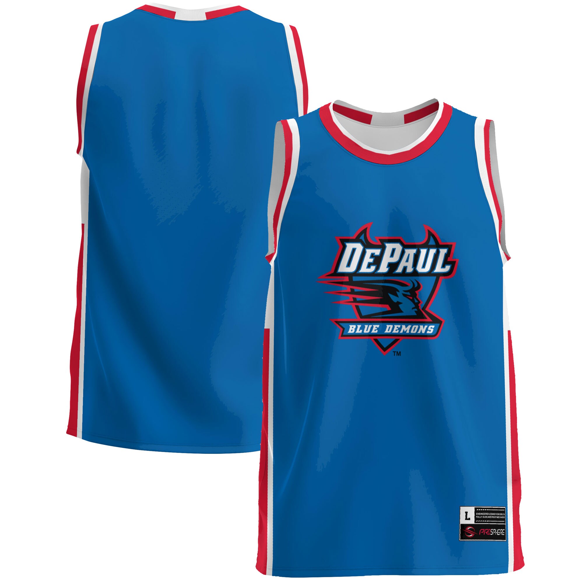 DePaul Blue Demons Basketball Jersey - Royal
