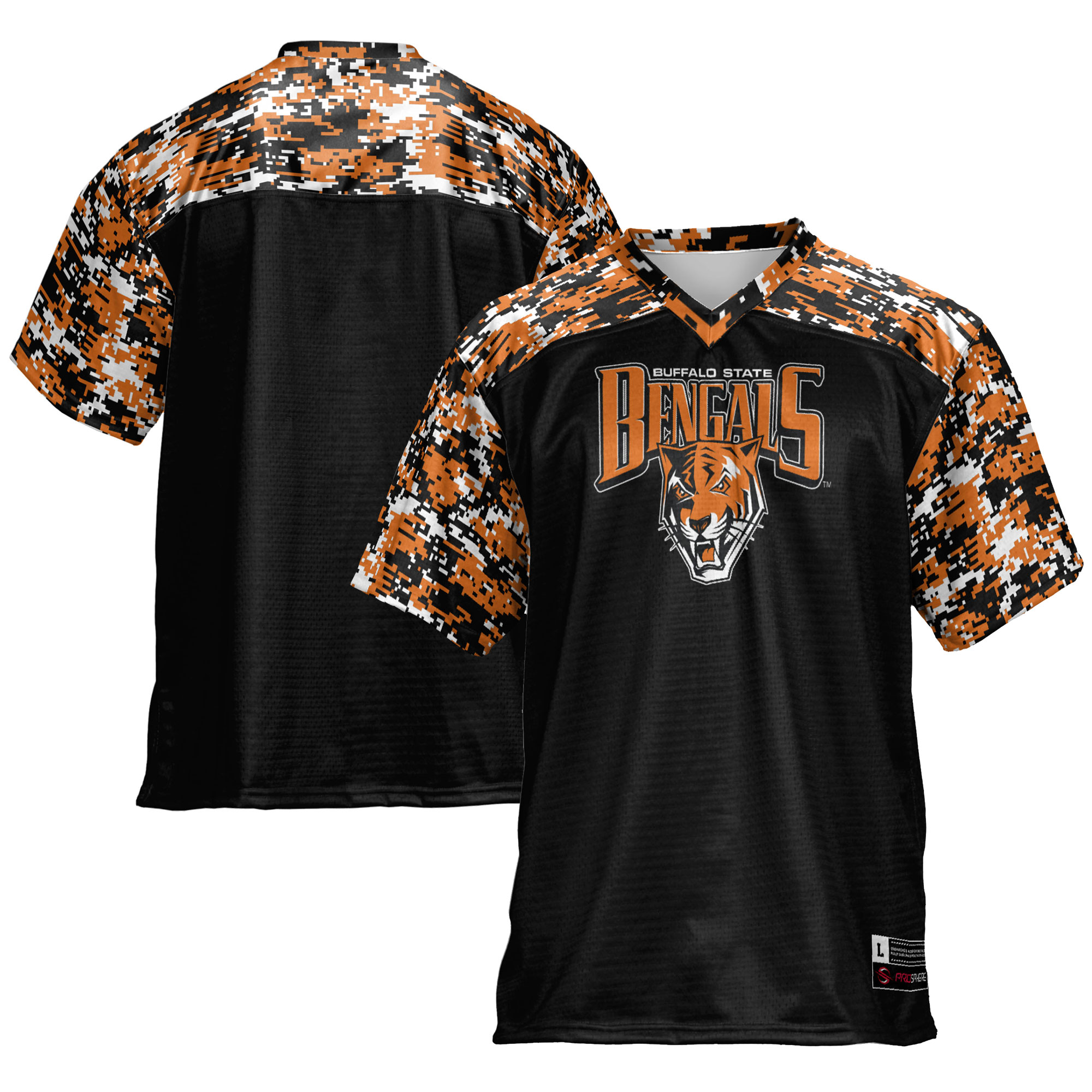 Buffalo State Bengals Football Jersey - Black