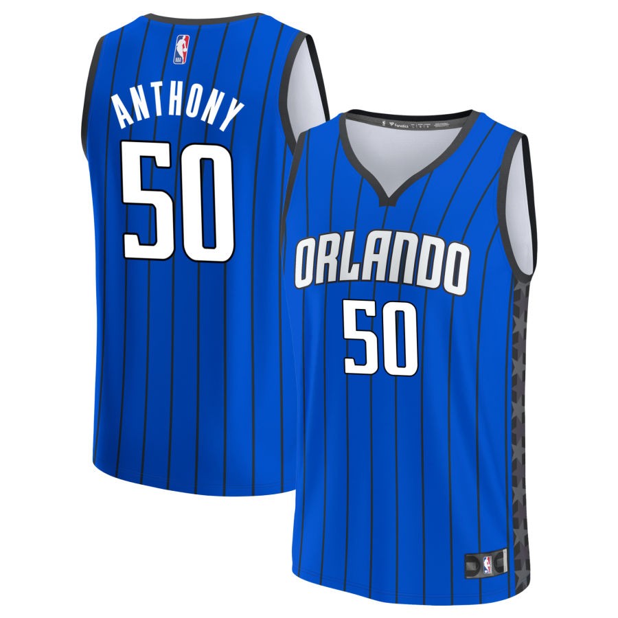 Cole Anthony Orlando Magic Fanatics Branded Youth Fast Break Replica Jersey - Statement Edition - Blue