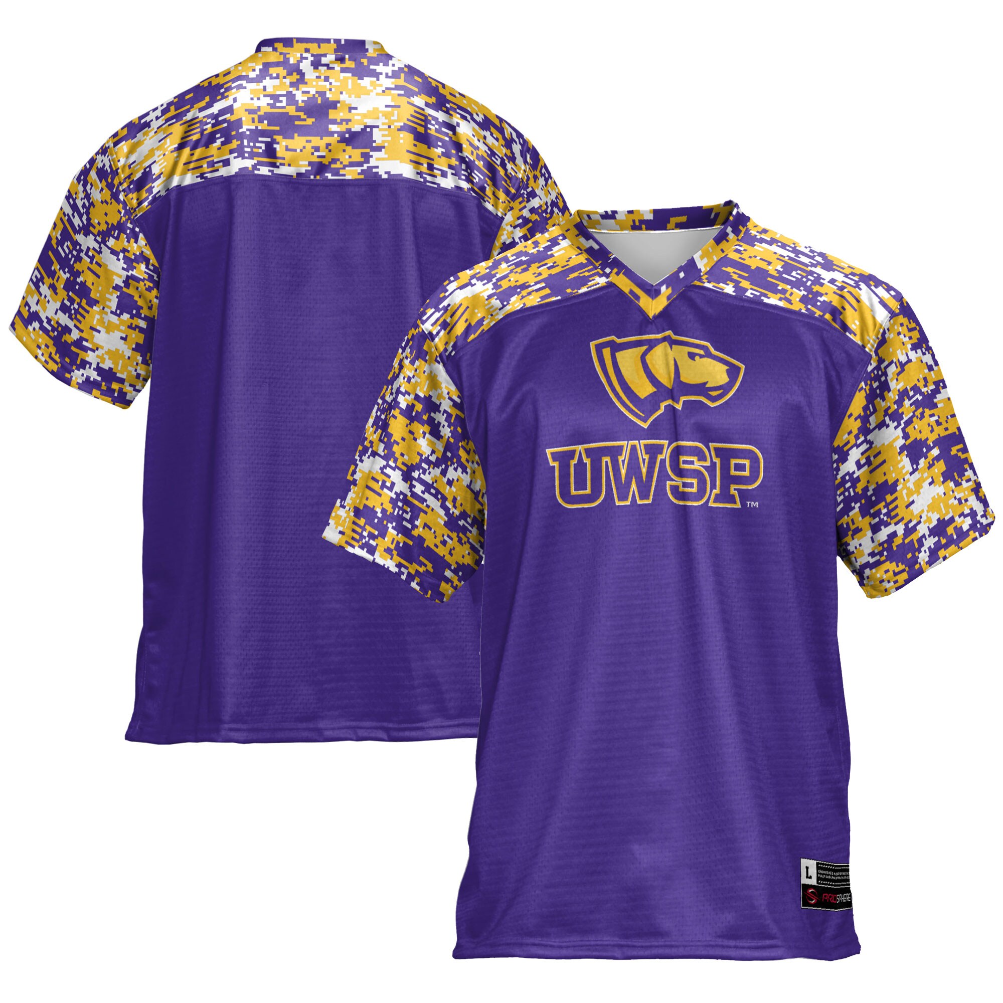 Wisconsin-Stevens Point Pointers Football Jersey - Purple