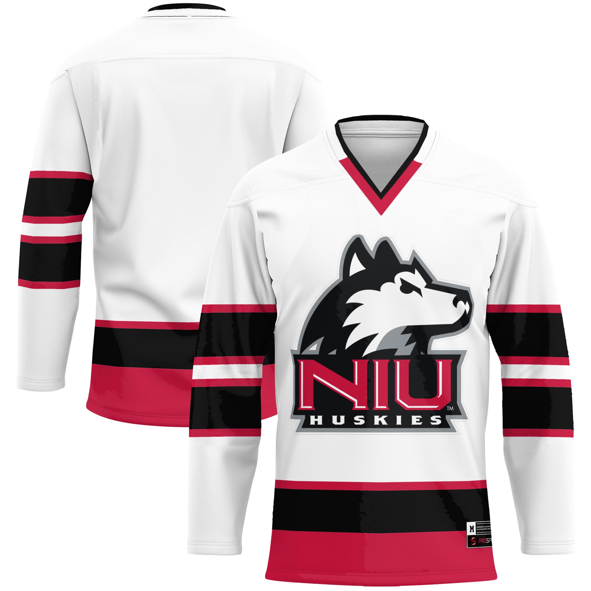 Northern Illinois Huskies Hockey Jersey - White