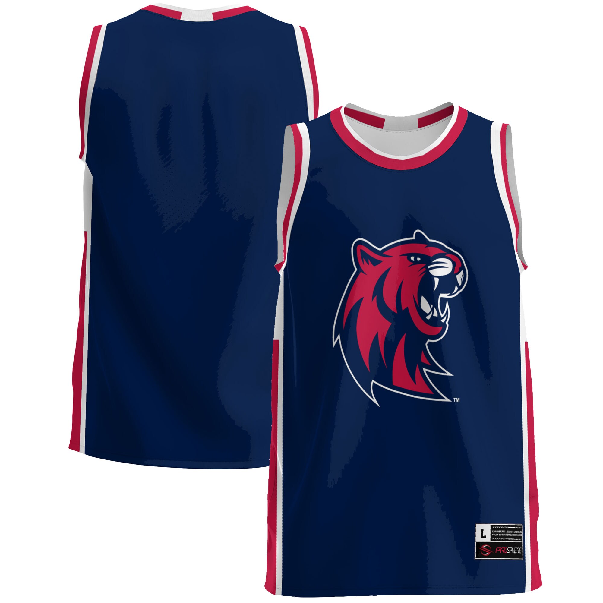 Rogers State Hillcats Basketball Jersey - Navy