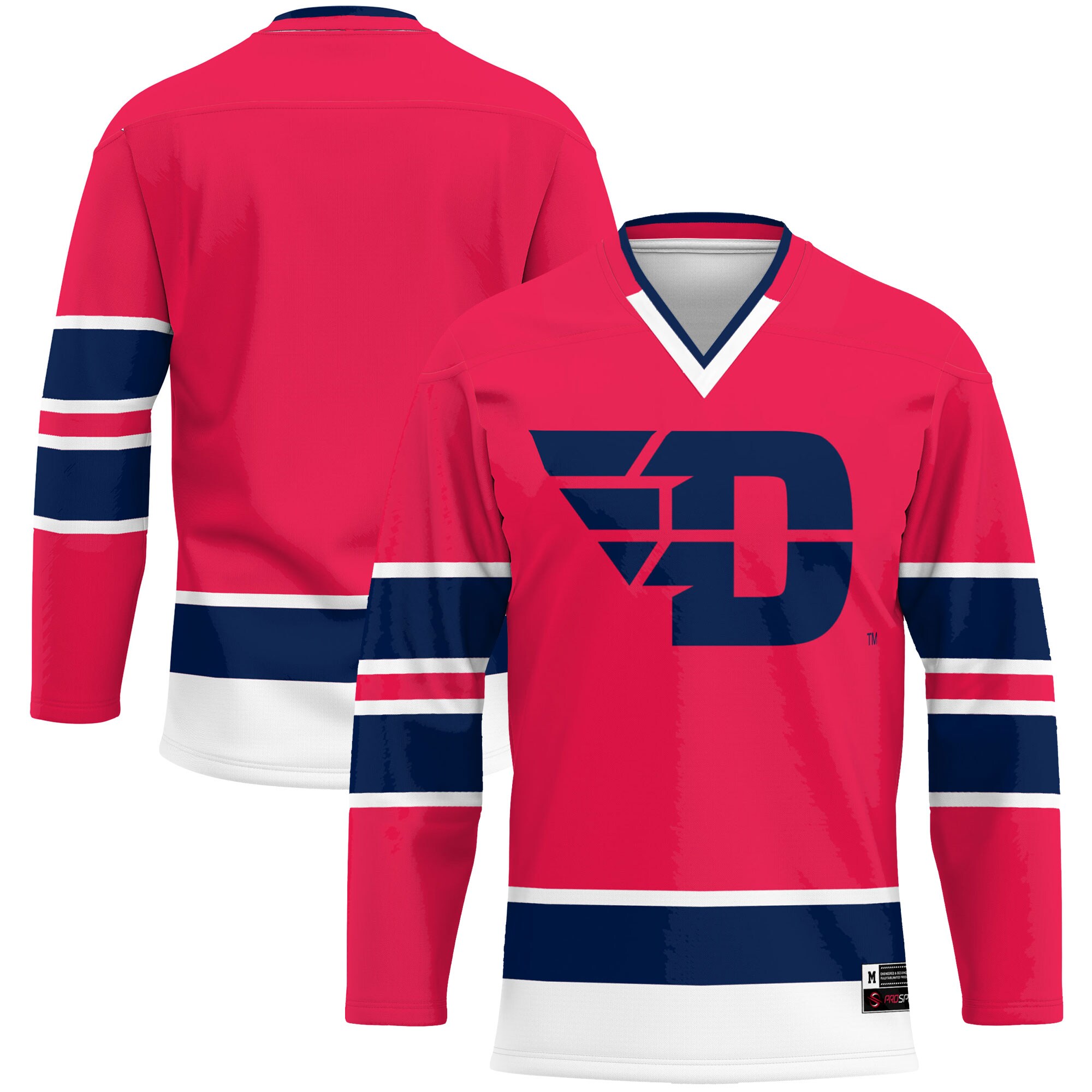 Dayton Flyers Hockey Jersey - Red