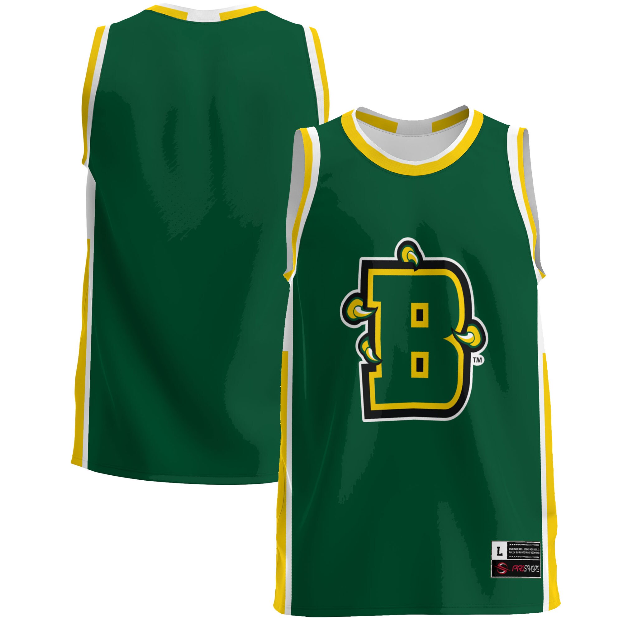 SUNY Brockport Golden Eagles Basketball Jersey - Green