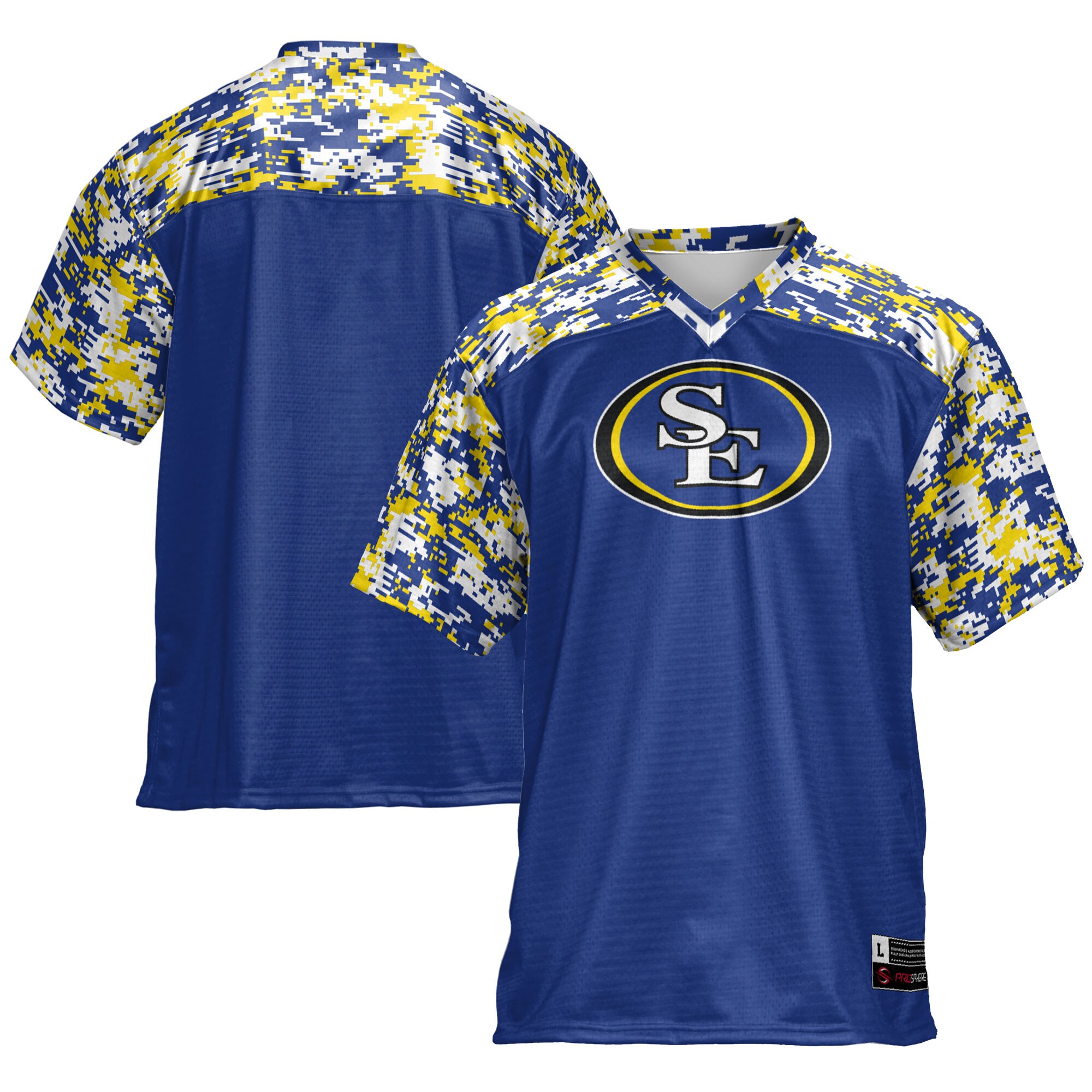 Southeastern Oklahoma State Savage Storm Football Jersey - Blue