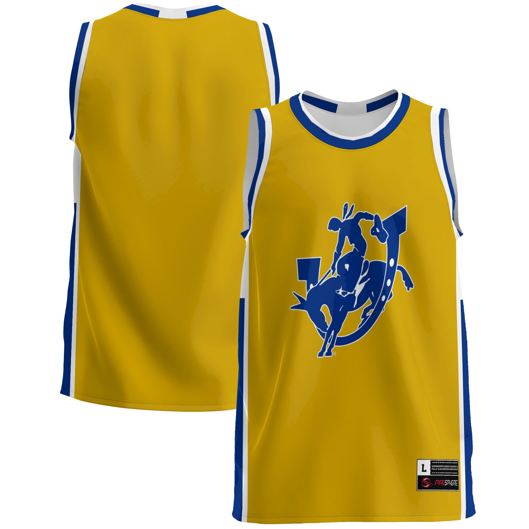 Southern Arkansas Muleriders Basketball Jersey - Gold