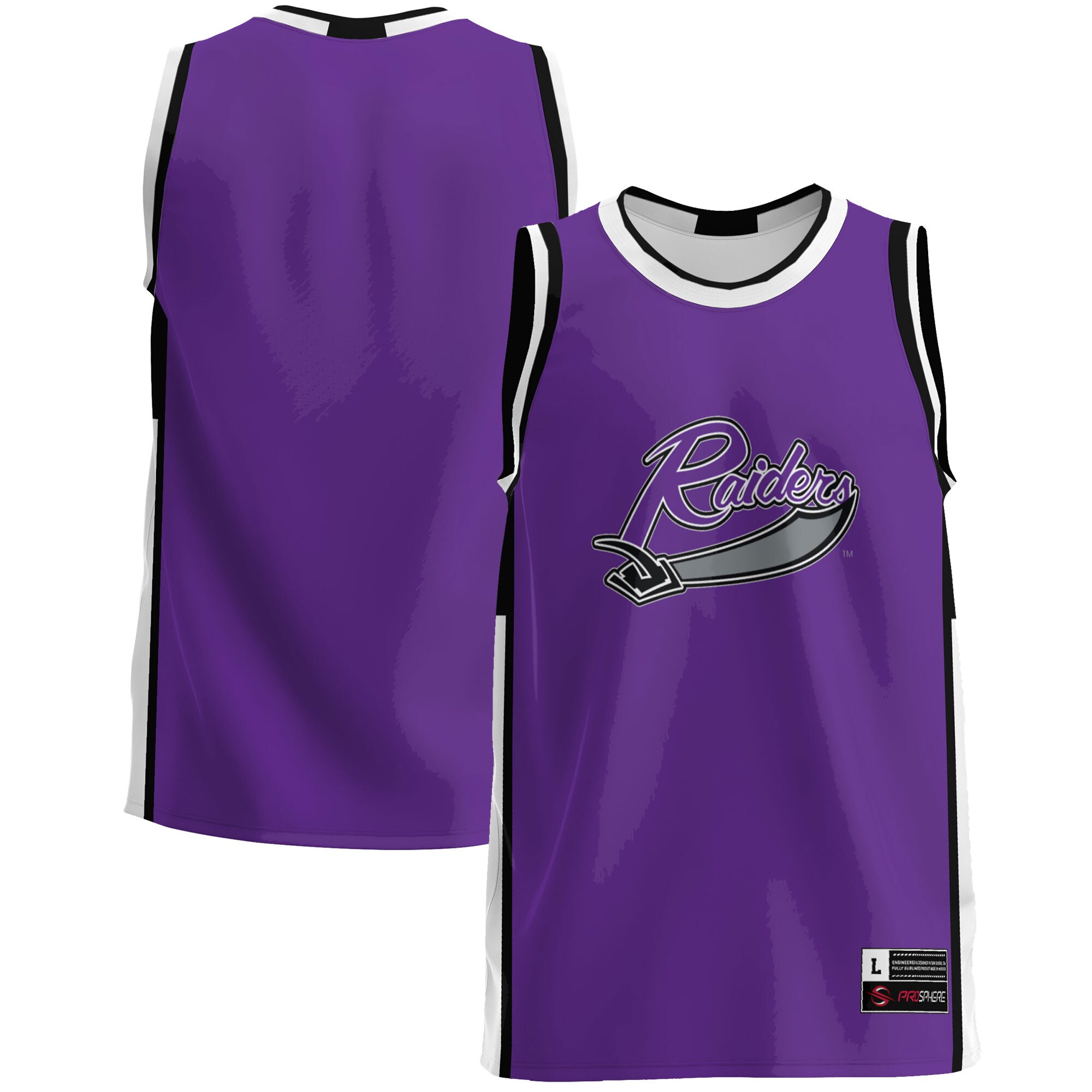 Mount Union Purple Raiders Basketball Jersey - Purple