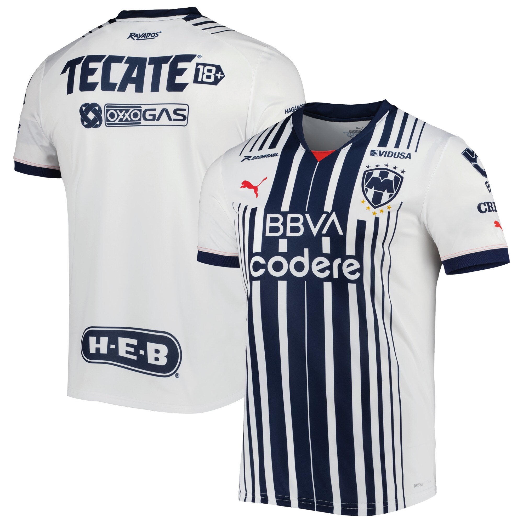 CF Monterrey Puma 2022/23 Home Replica Jersey - Navy