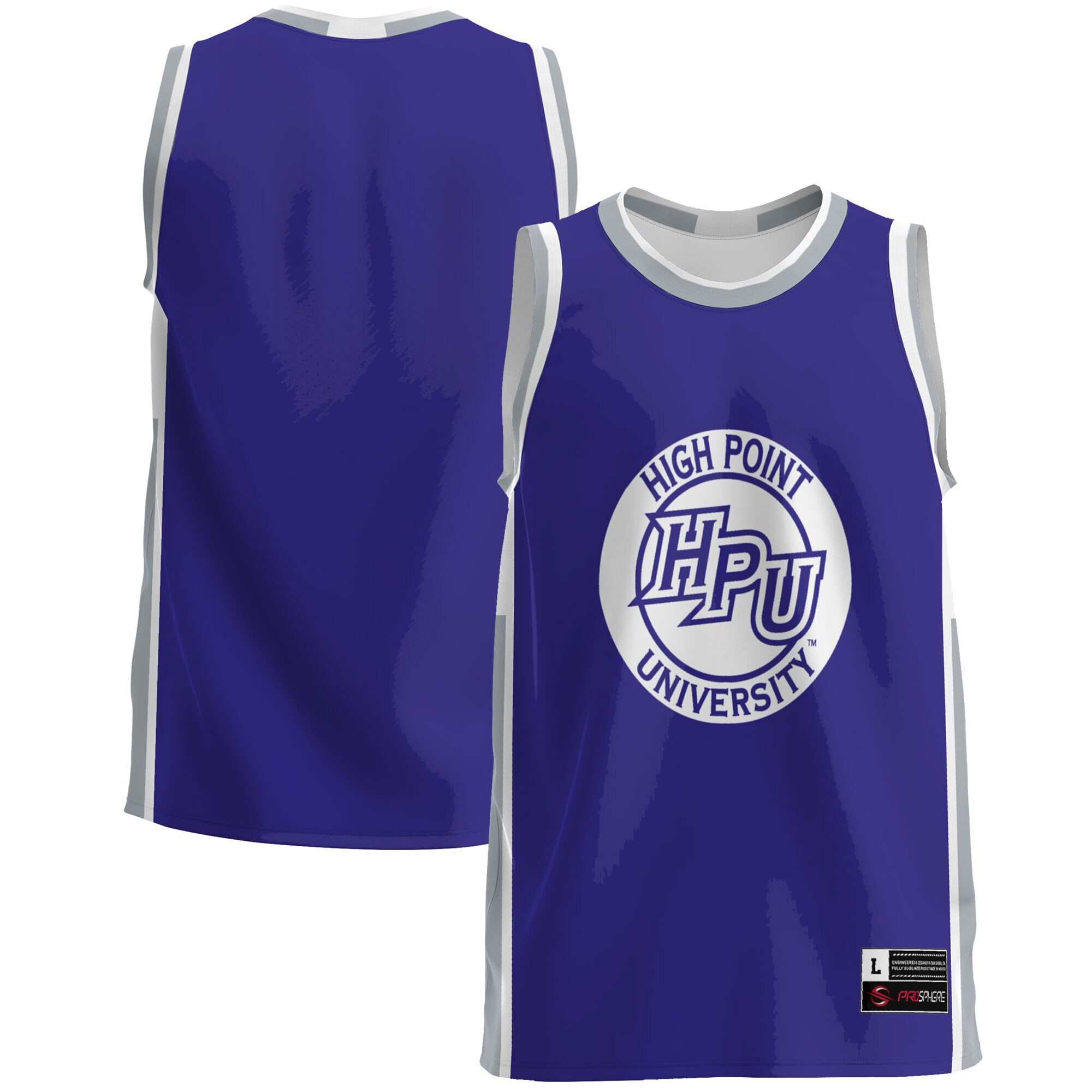 High Point Panthers Basketball Jersey - Purple