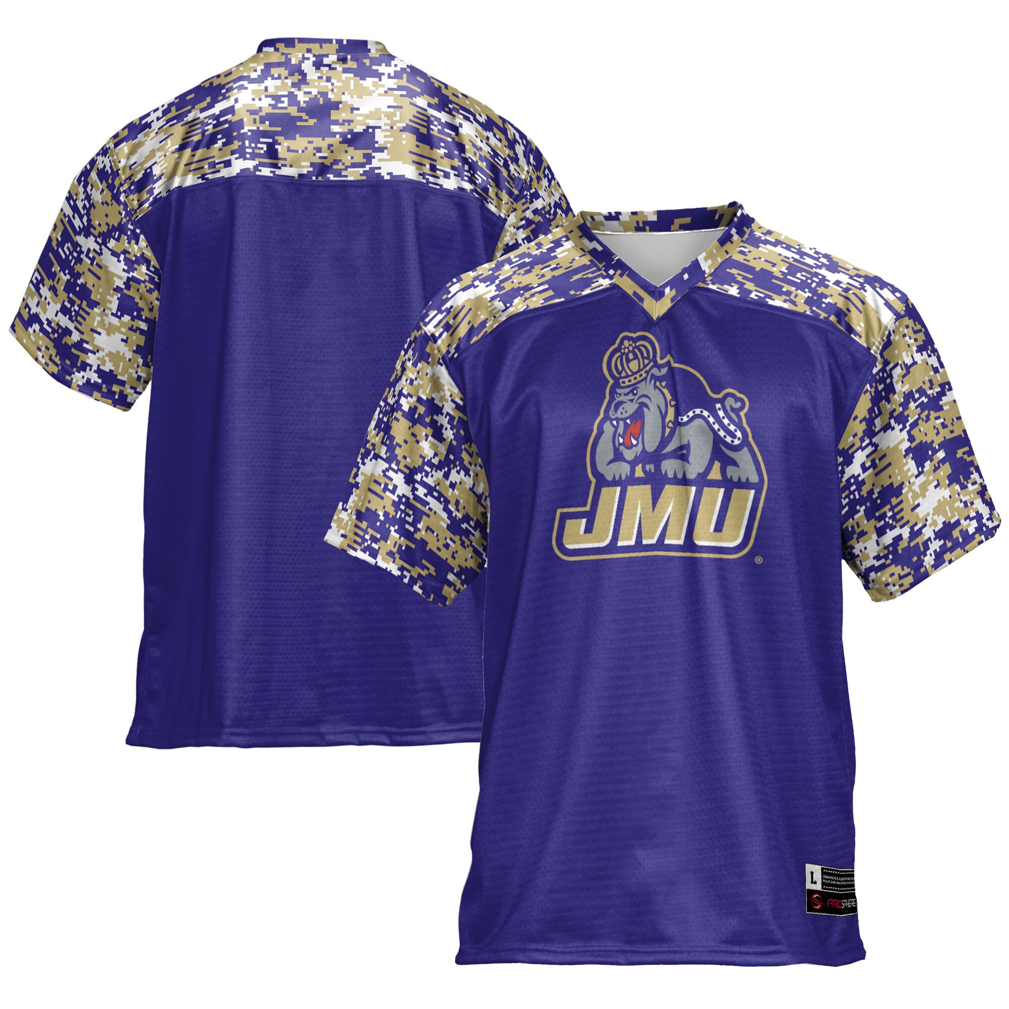 James Madison Dukes Football Jersey - Purple