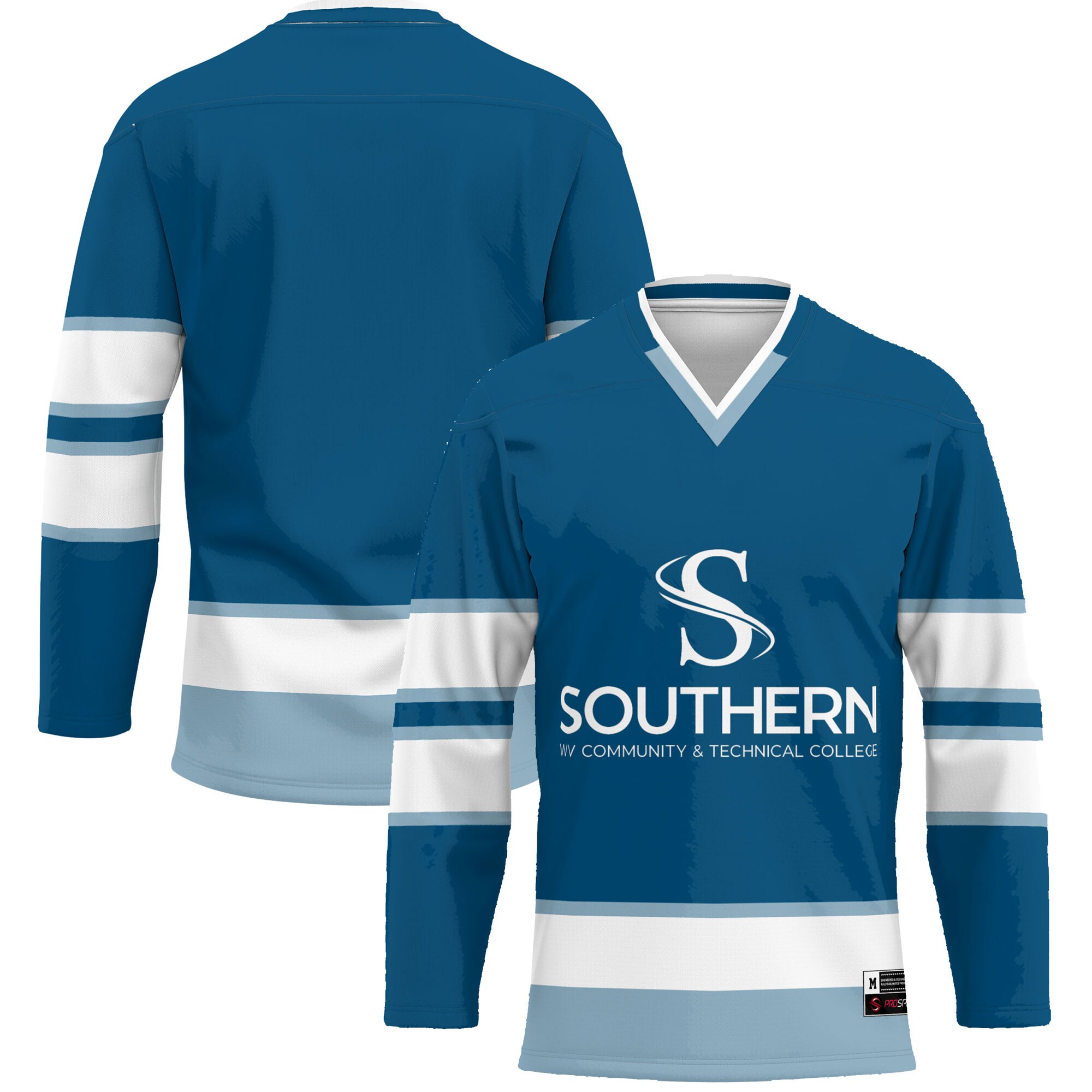 Southern West Virginia Community and Technical College ProSphere Hockey Jersey - Blue