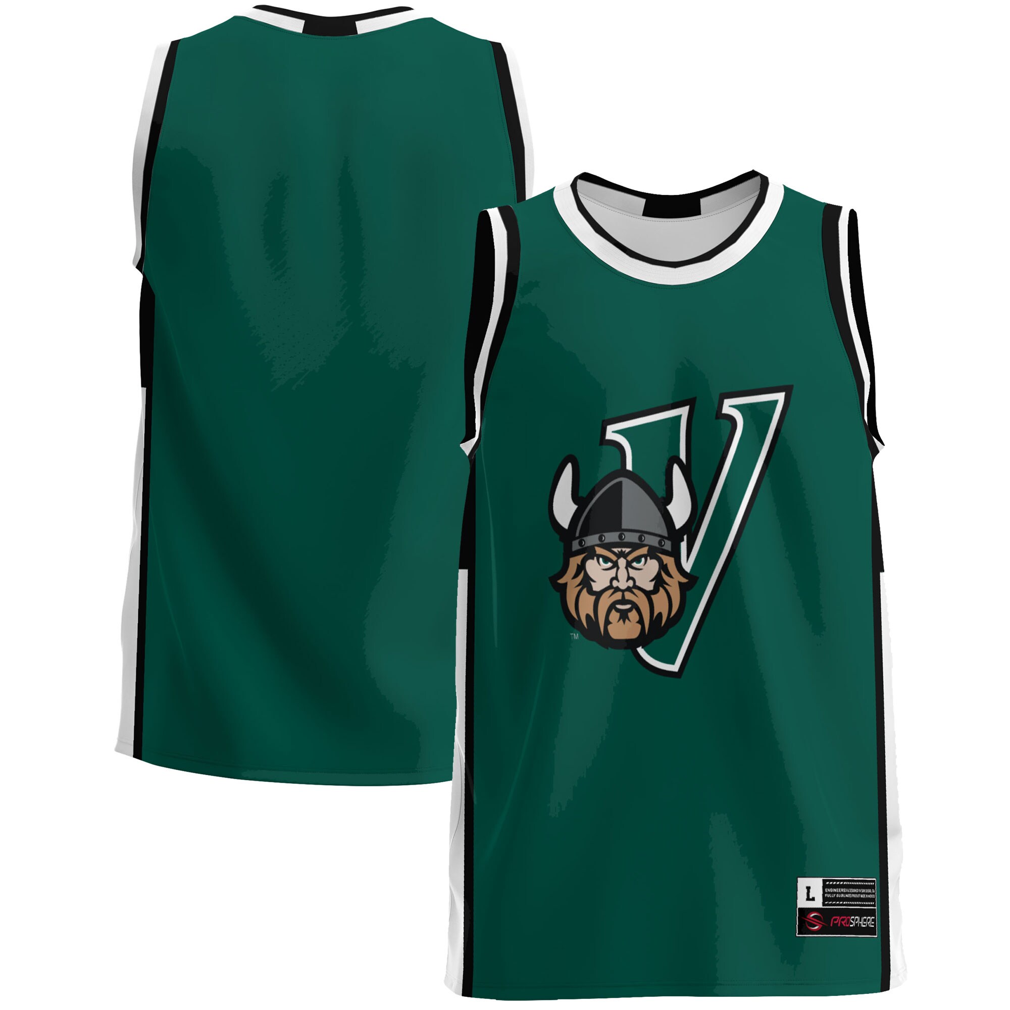 Cleveland State Vikings Basketball Jersey - Forest Green